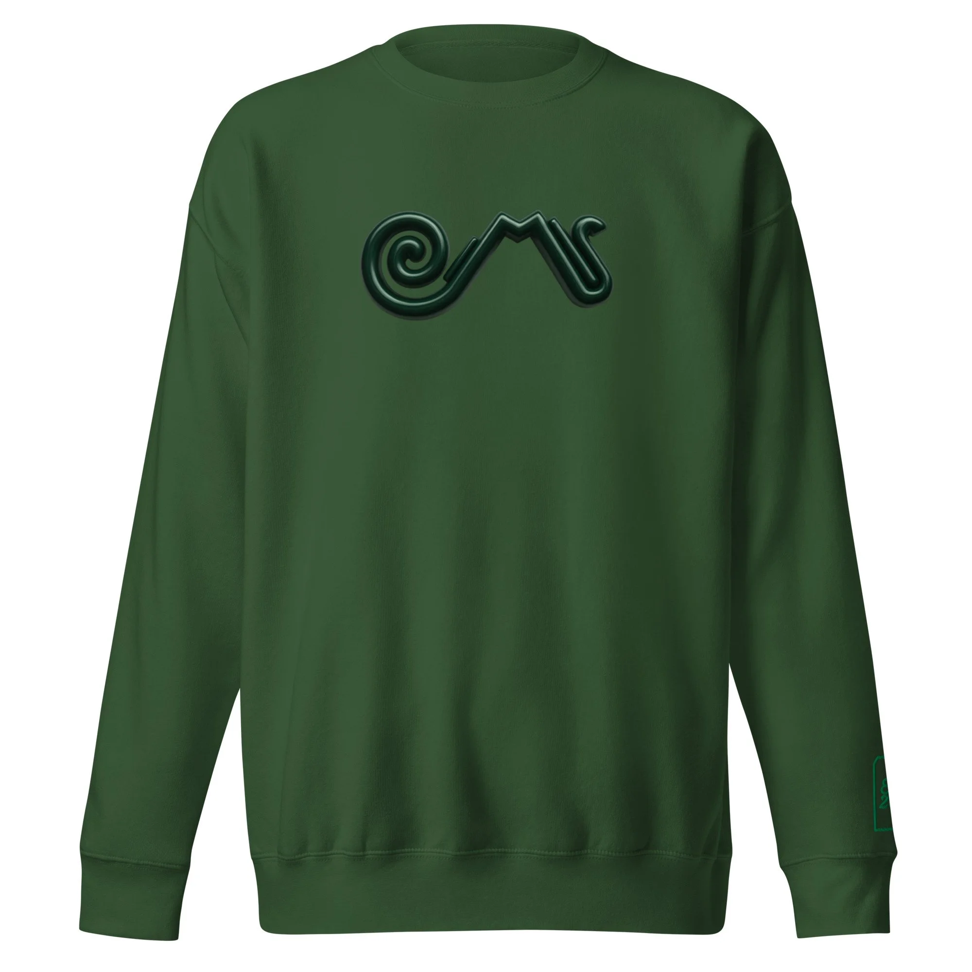 unisex-premium-sweatshirt-forest-green-front-692e335d8364b.jpg