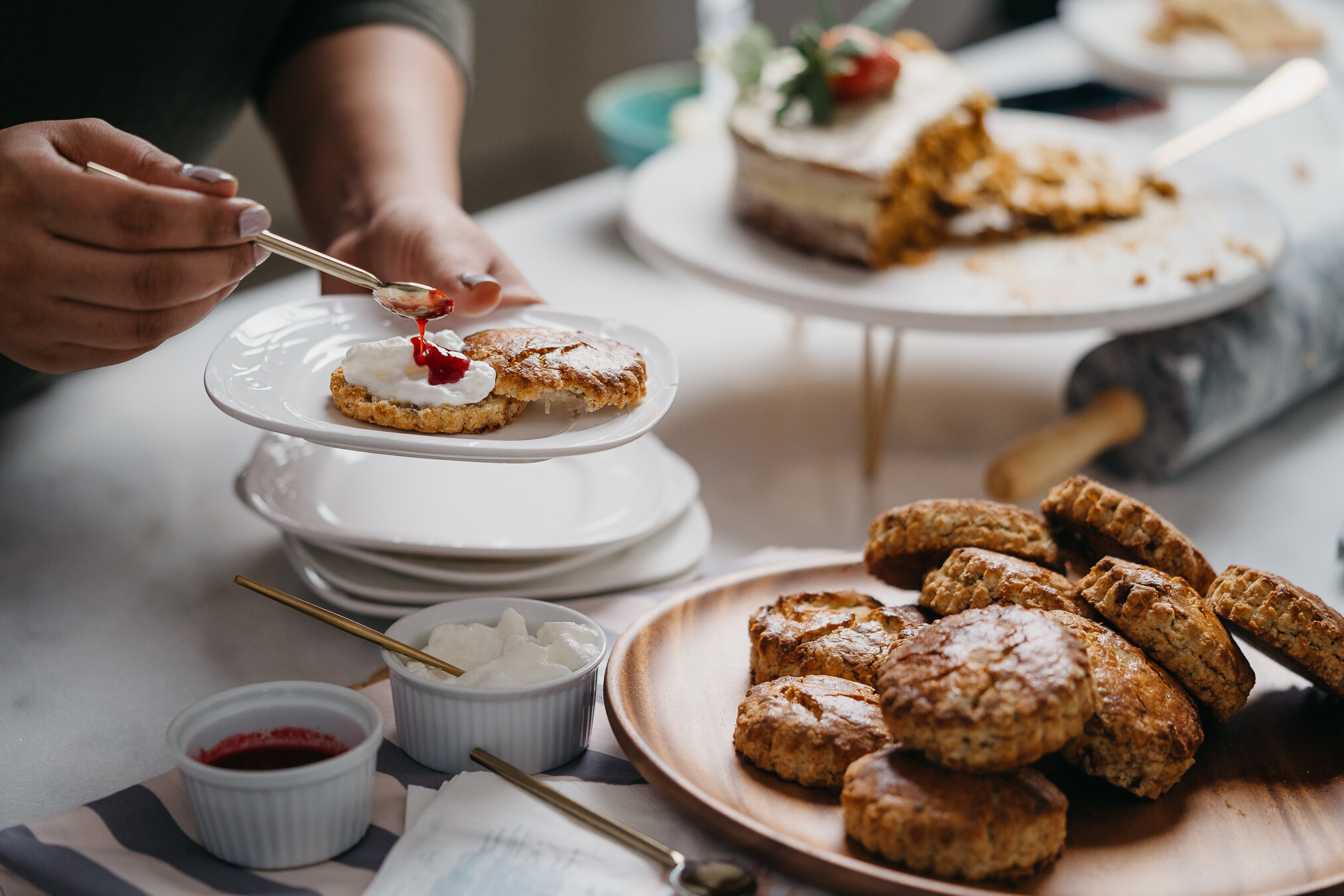 Date &amp; Orange Scones