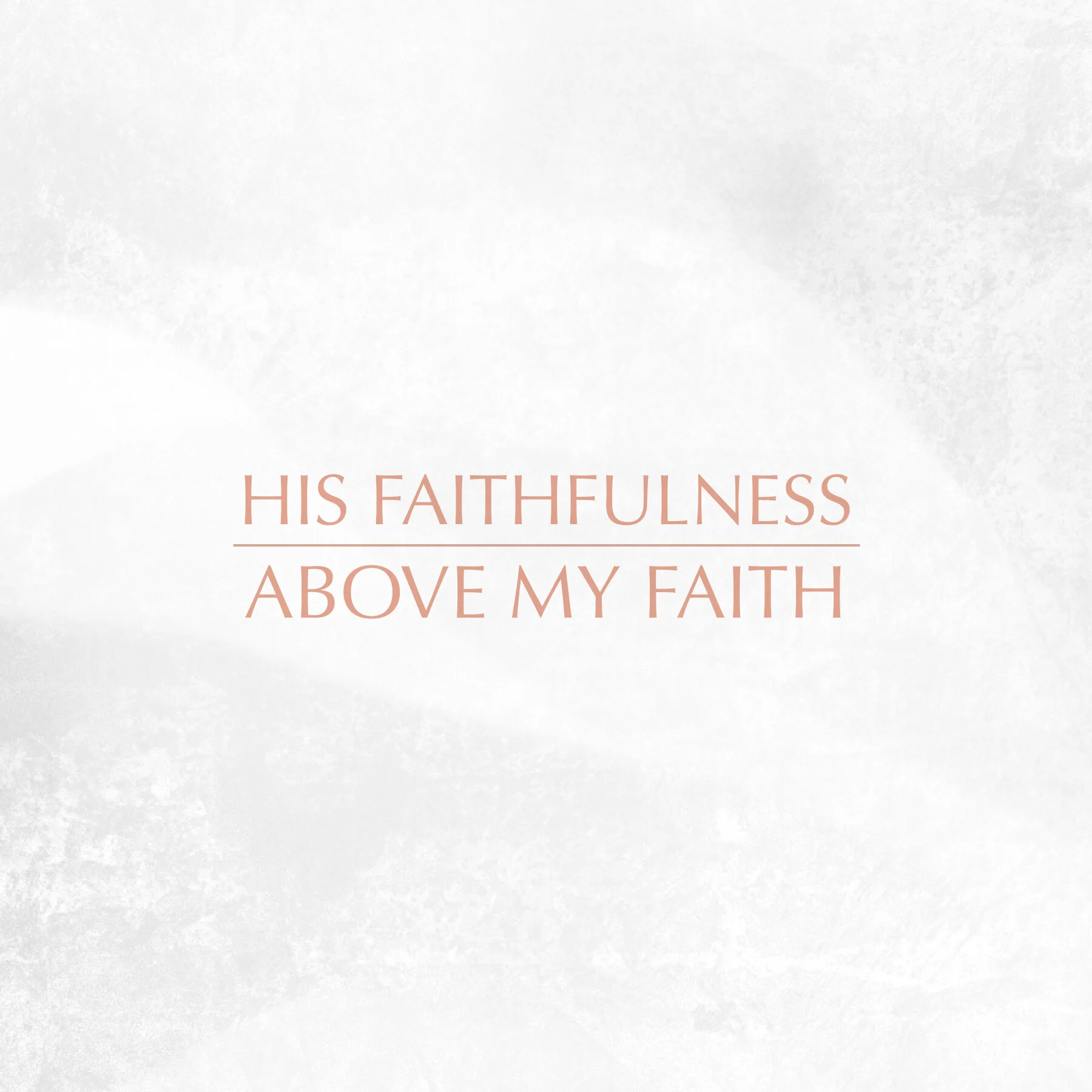 His Faithfulness Above My Faith - Thanu Peter