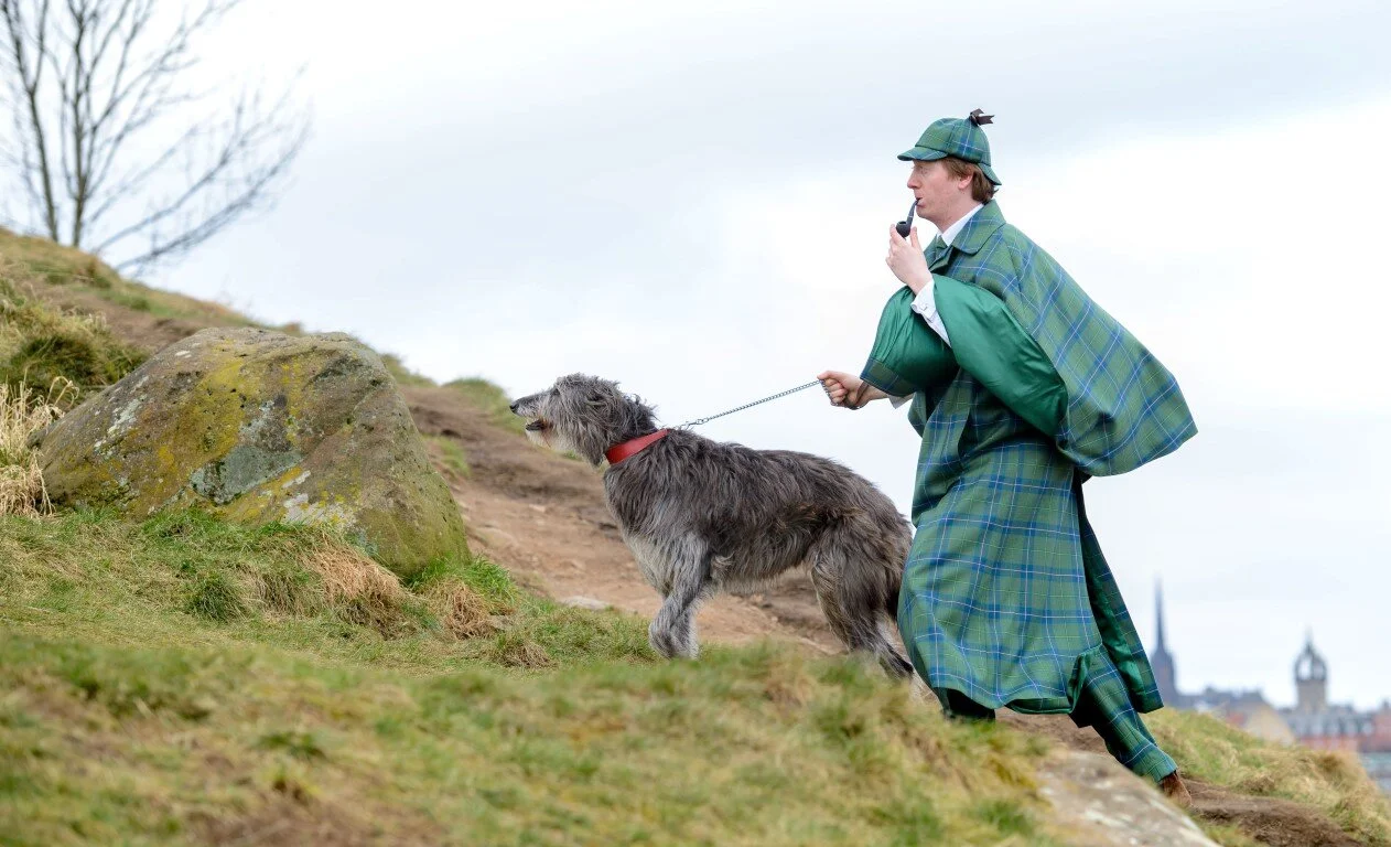 The ‘peek’ of tartan fashion