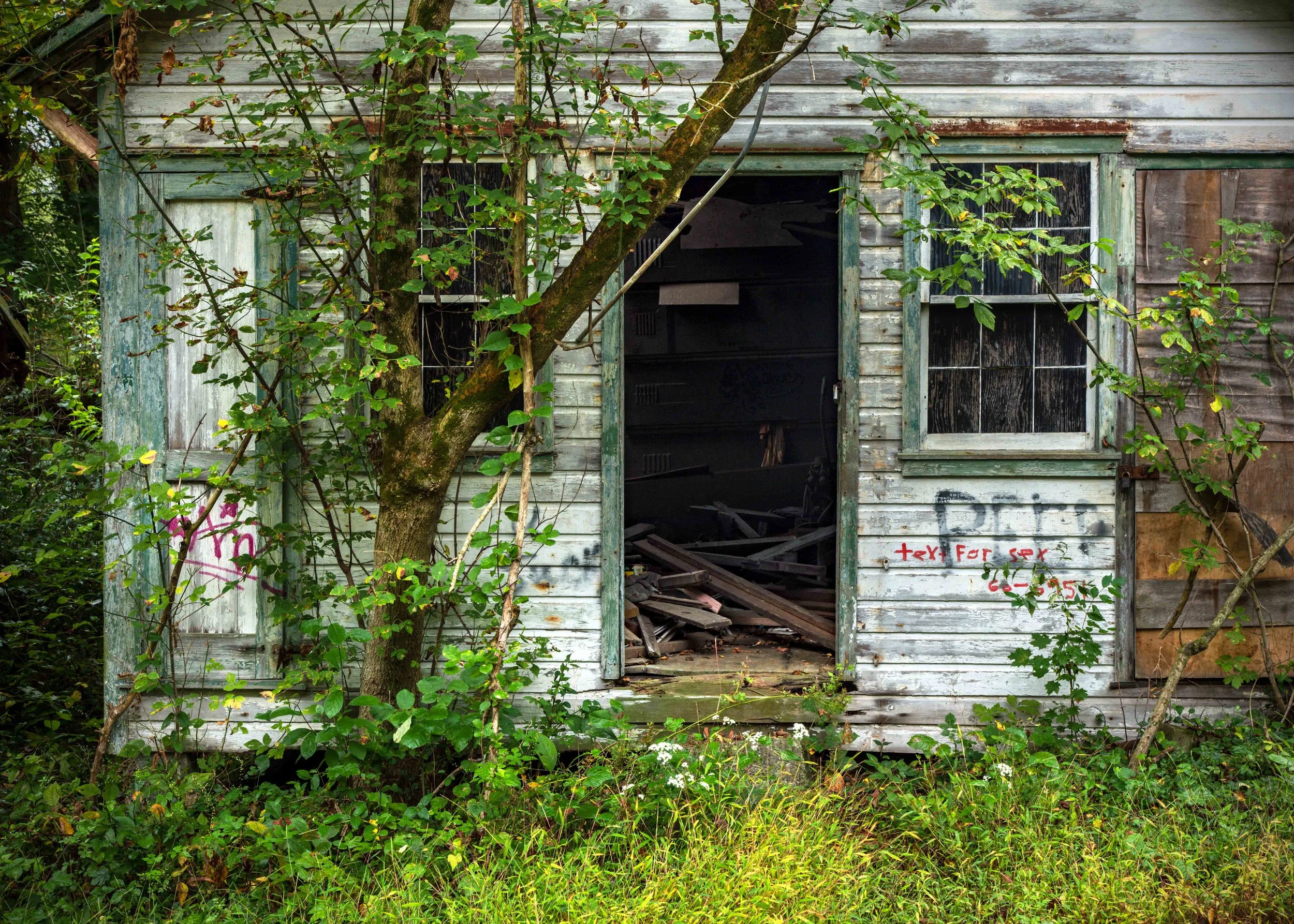 Abandoned Farm School