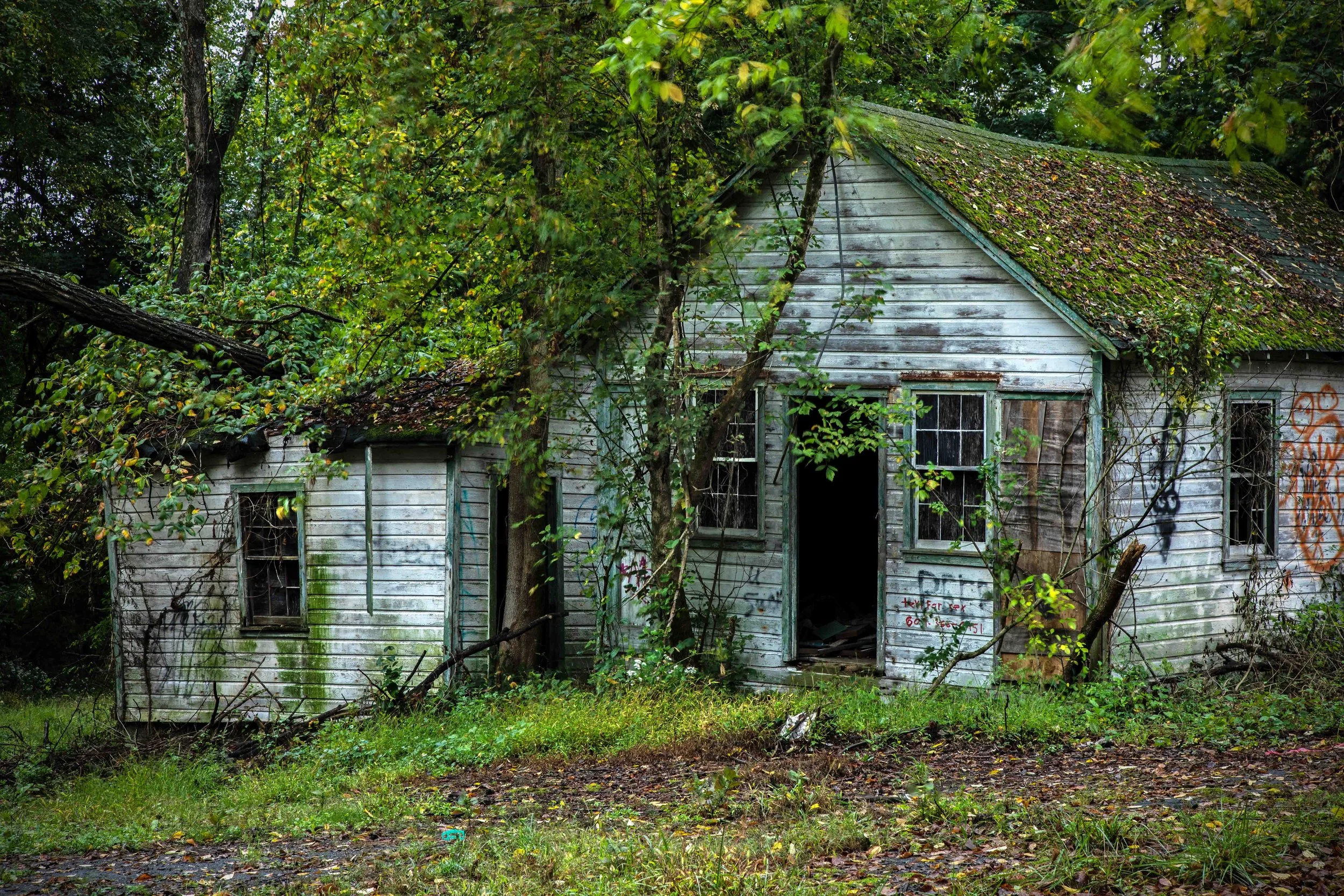 Abandoned Farm School