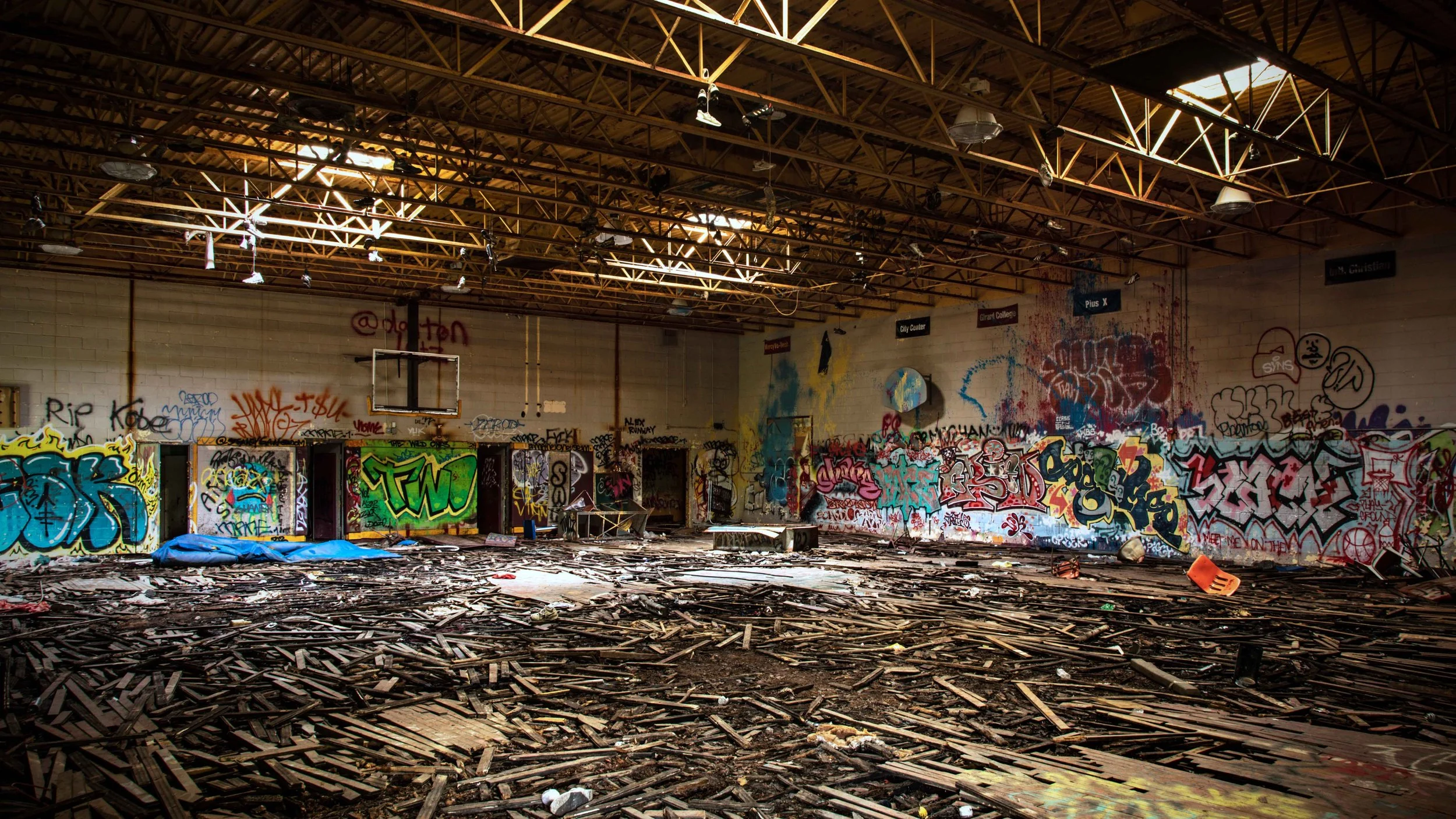 Abandoned Farm School