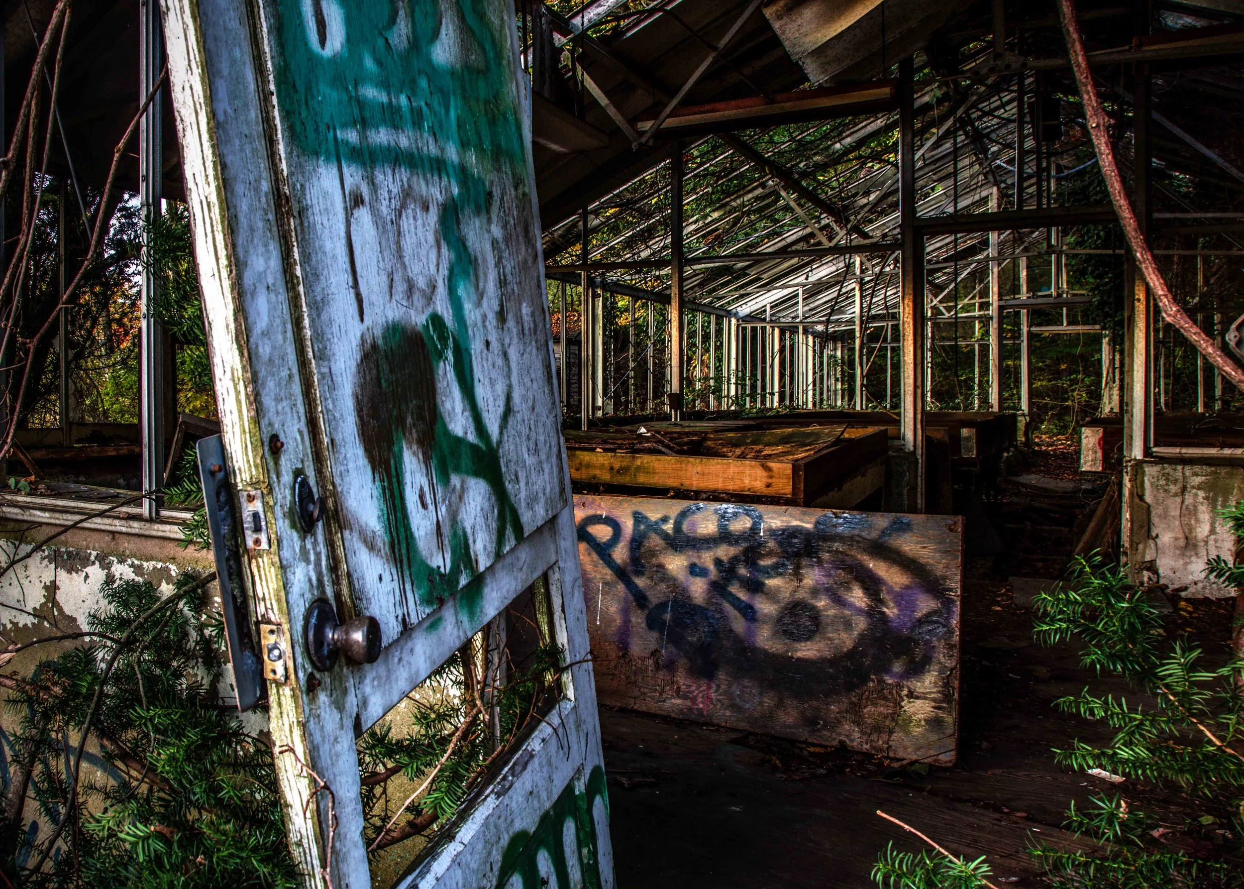 Abandoned Farm School