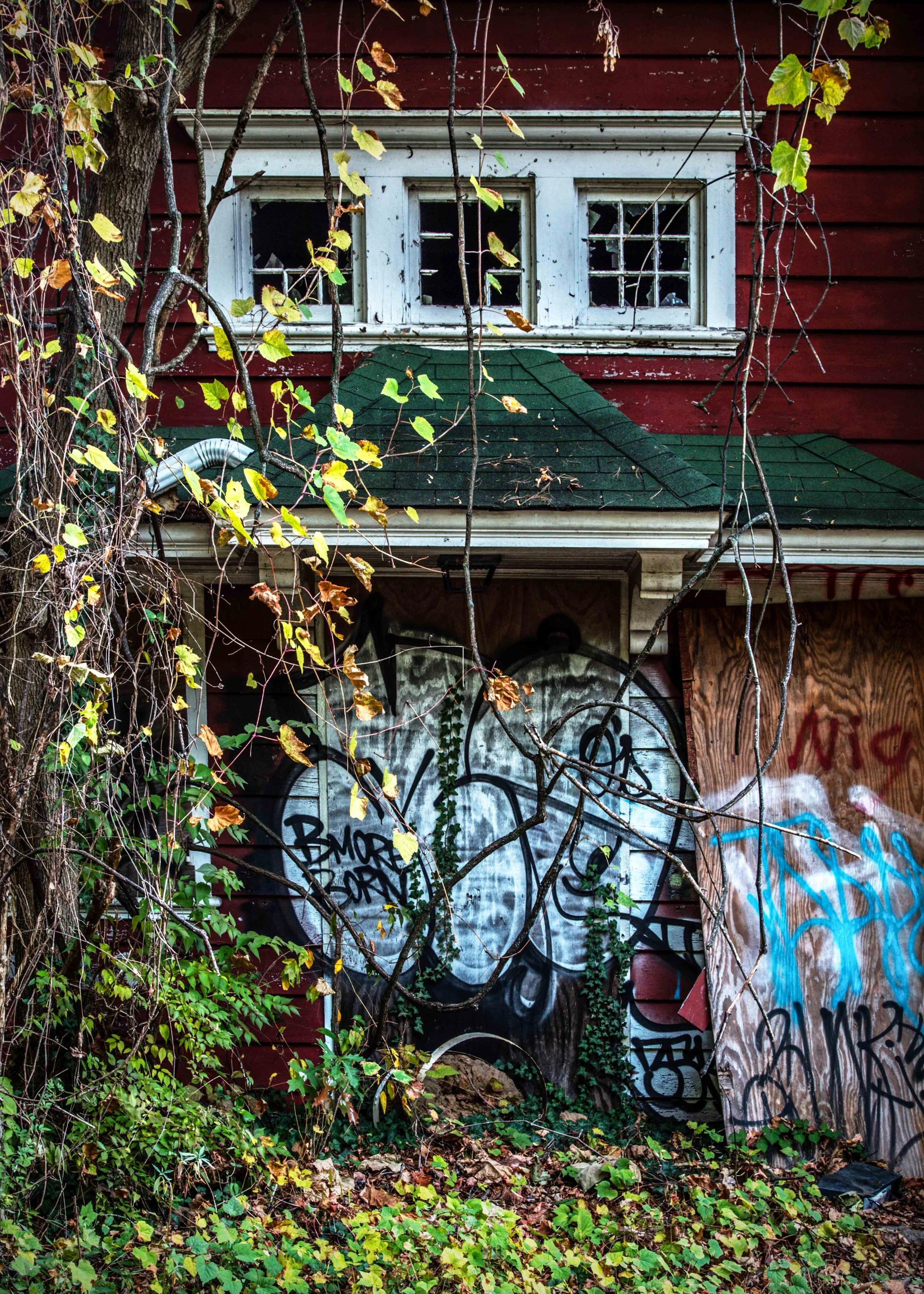 Abandoned Farm School