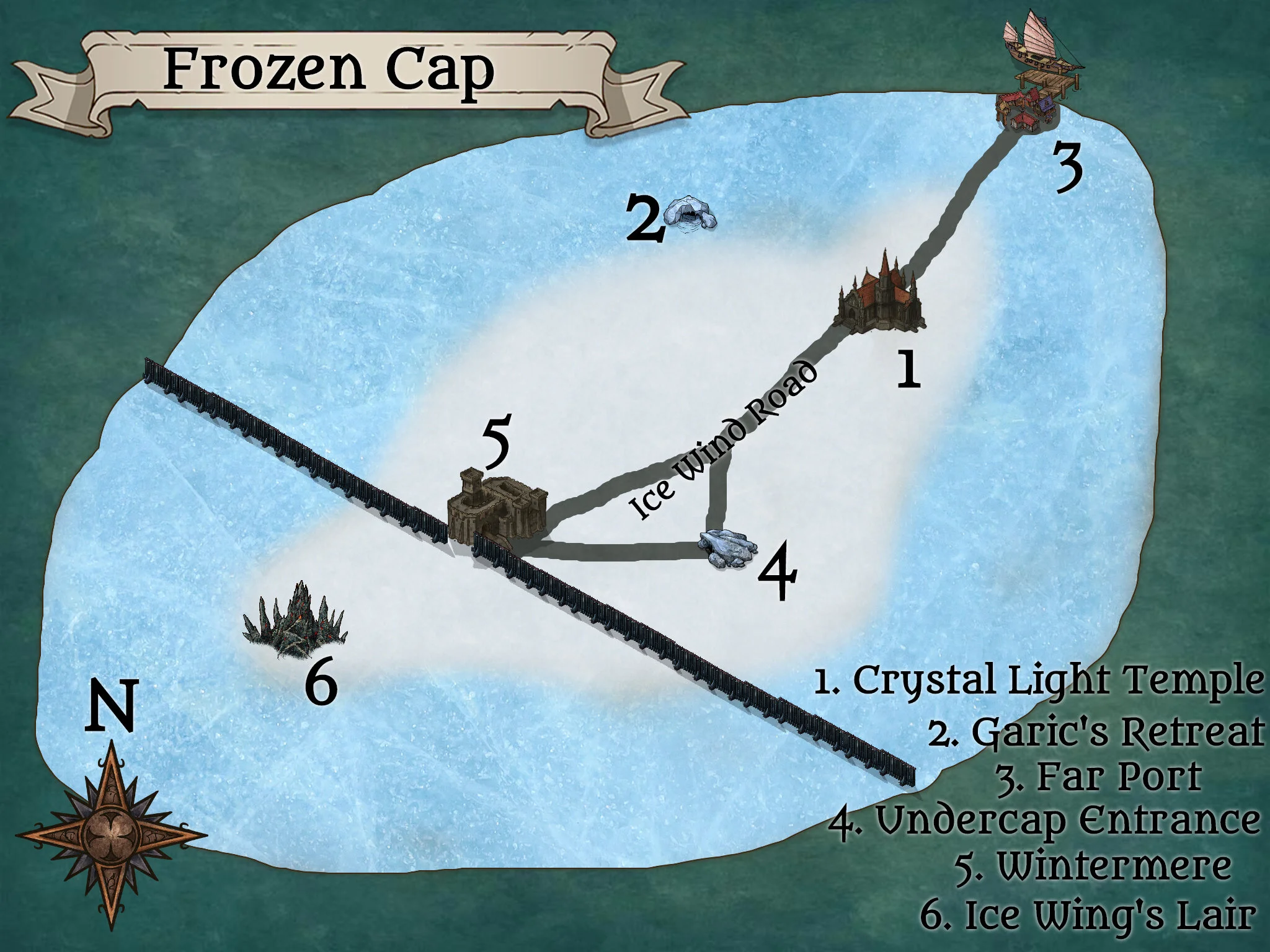 Frozen Cap — The Adventuring Guild