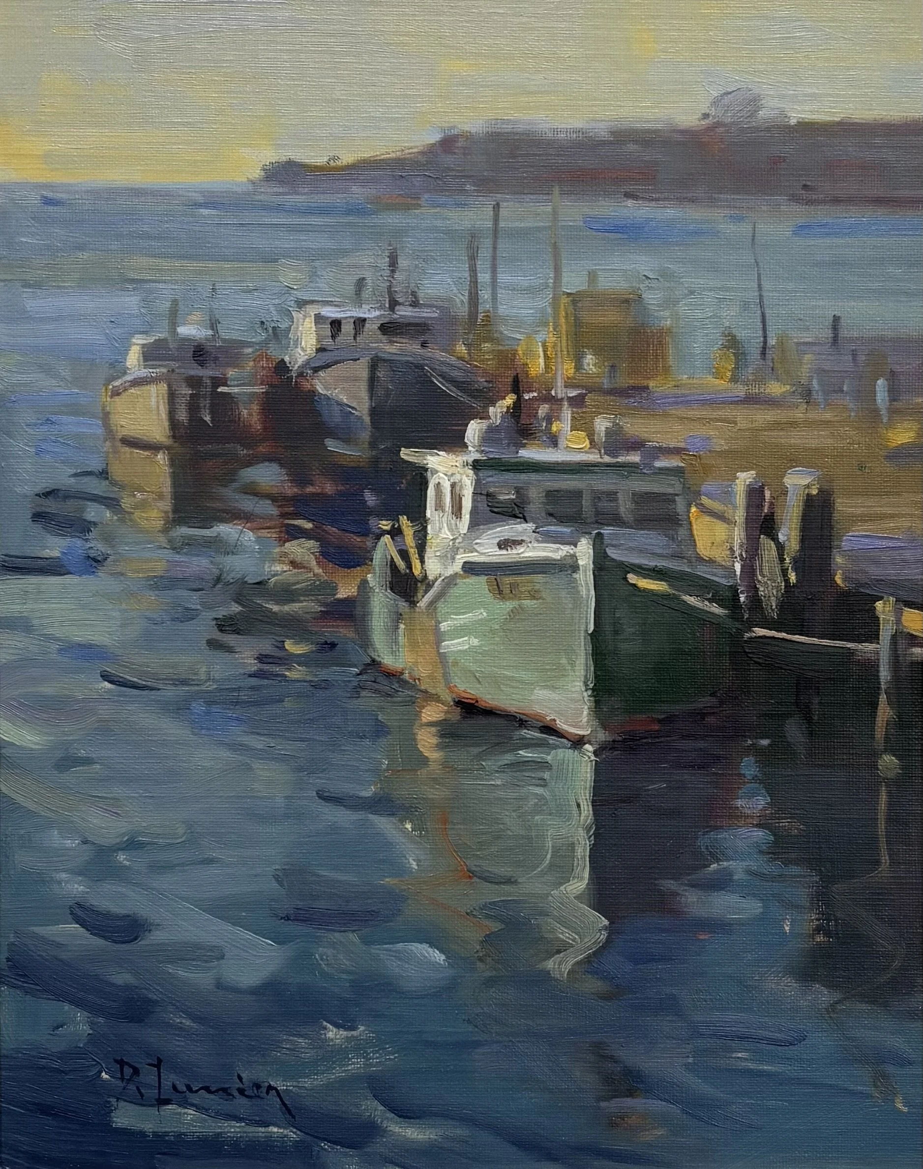 "Morning Tide" original oil, 11"x14", $1700.00