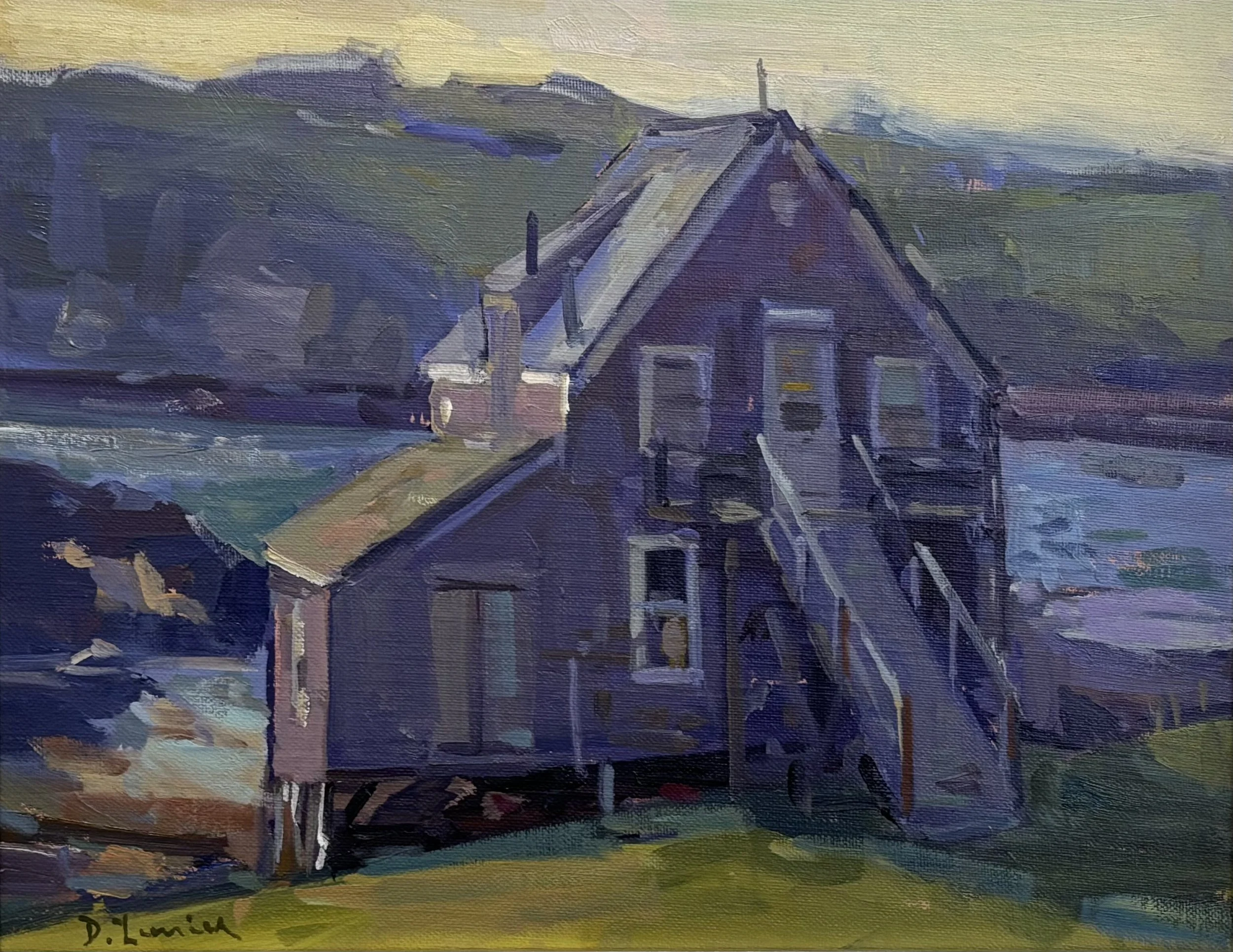 "Sun and Haze", original oil, 11"x14", $1700.00-SOLD