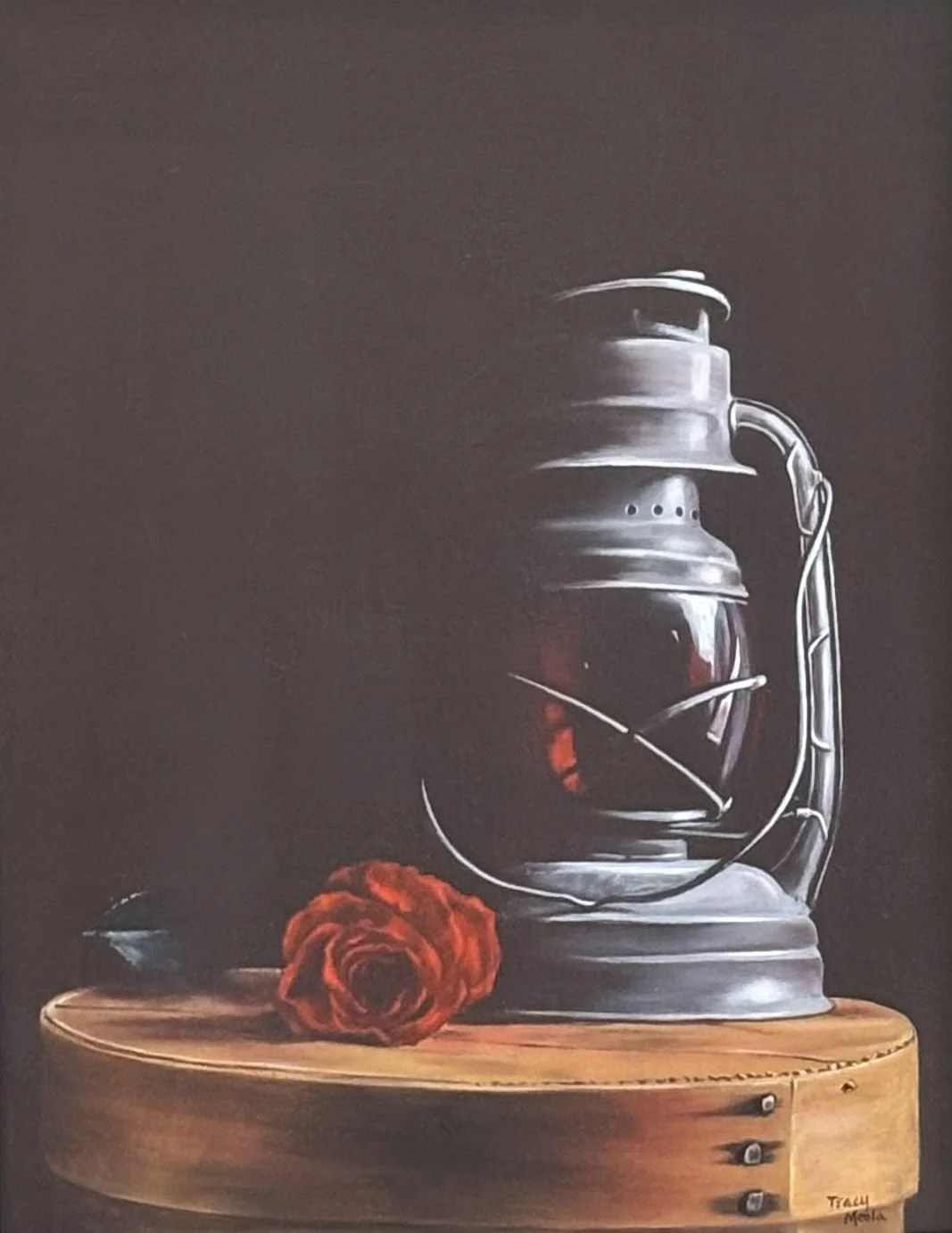 "Seeing Red" original acrylic $650.00