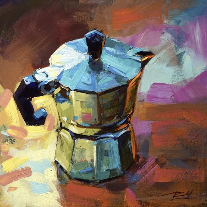 "ST 12" original acrylic, 6"x6", $200.00-SOLD