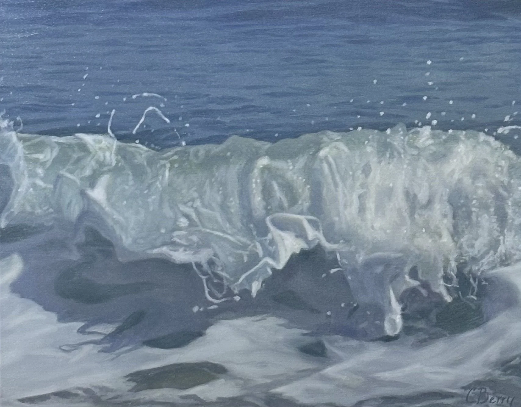 "Light and Motion" original oil, 8"x10", $850.00