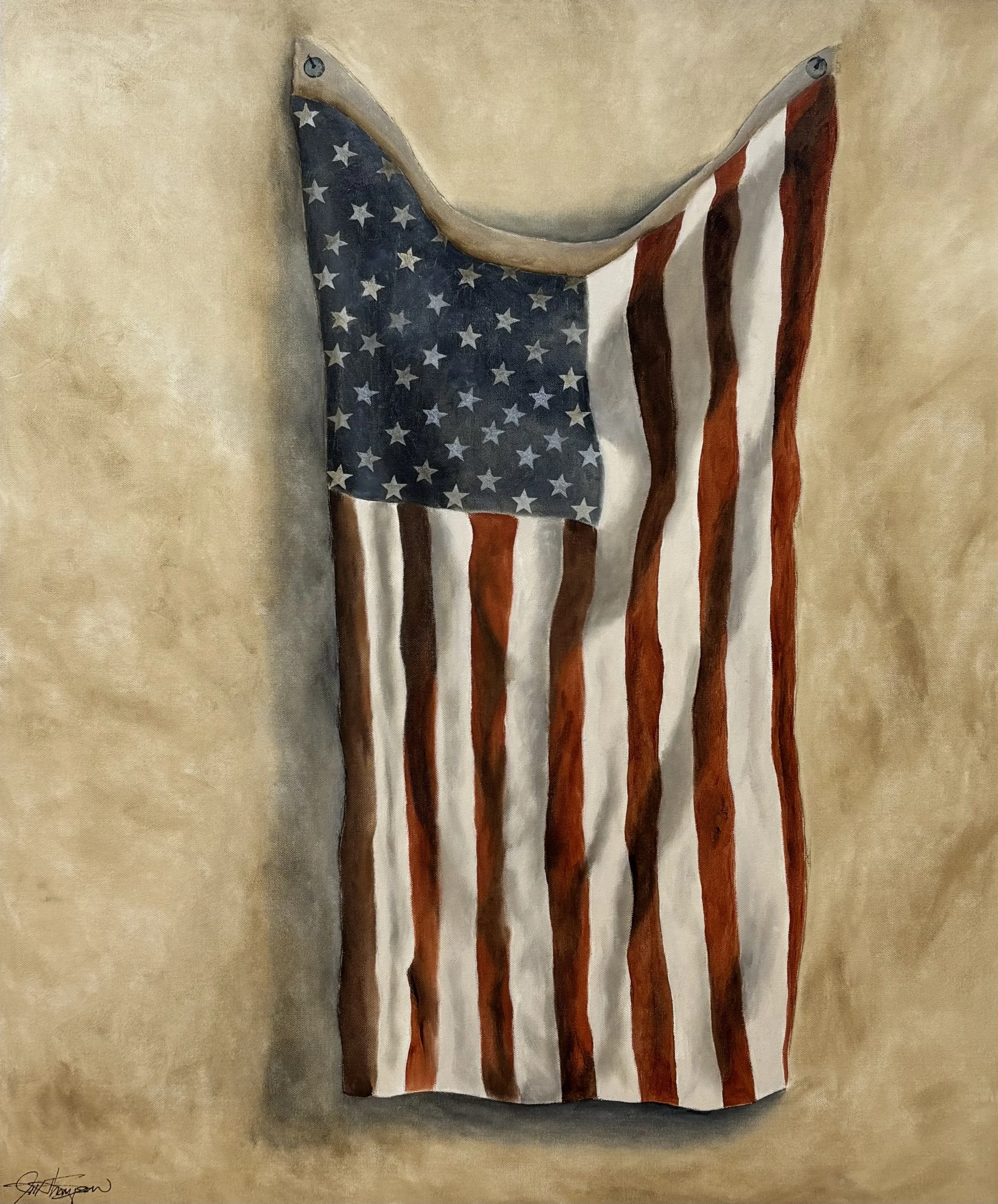 "Follow That Dream" original oil, 30"x36", $1400.00-SOLD