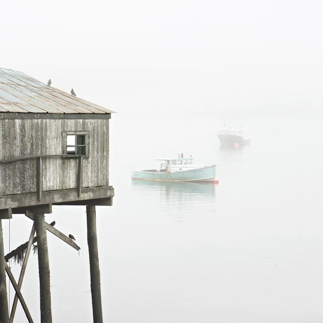 "Mooring at Prospect Harbor" contact gallery for sizes and prices