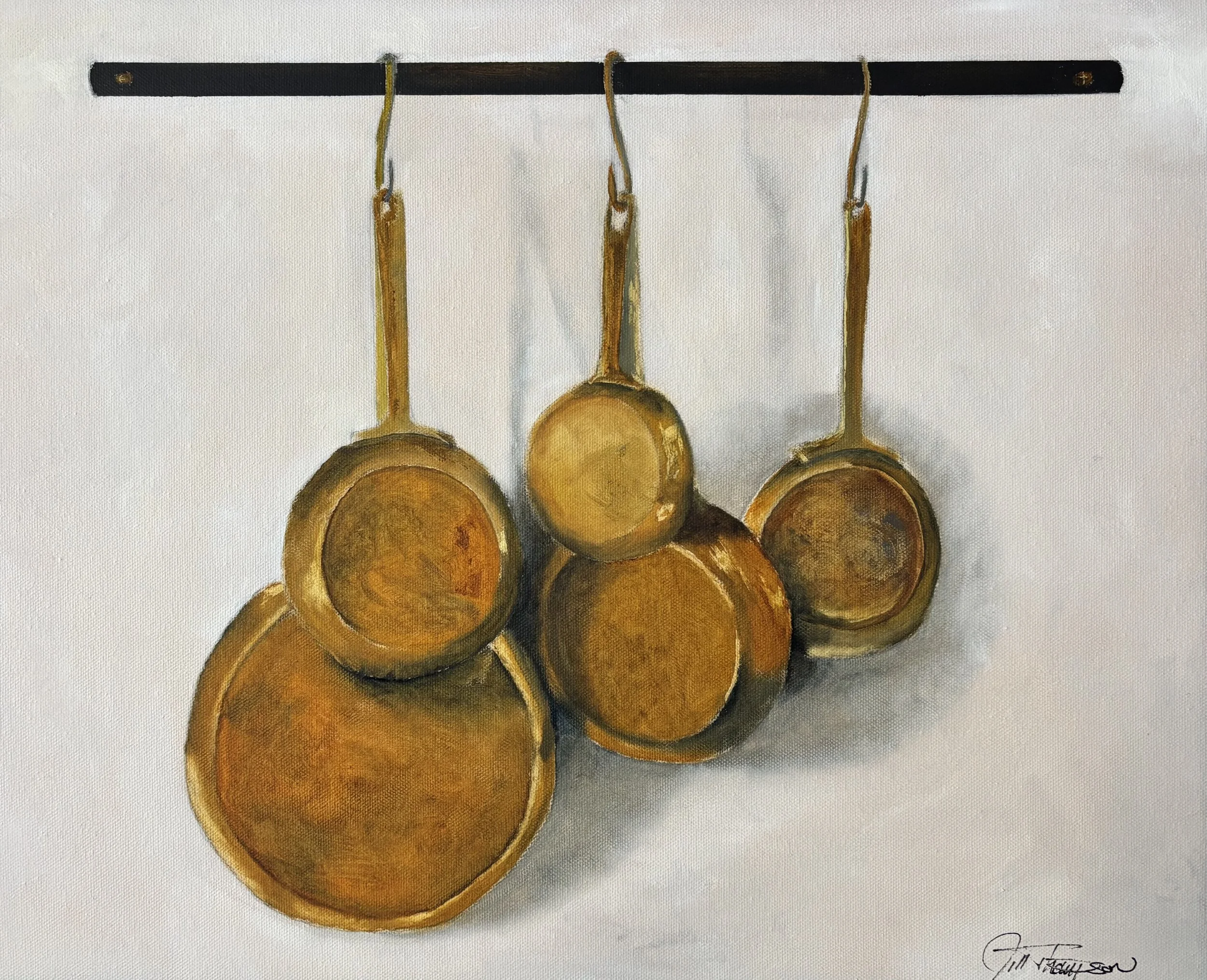 "Hanging Out" original oil, 16"x20",  $650.00