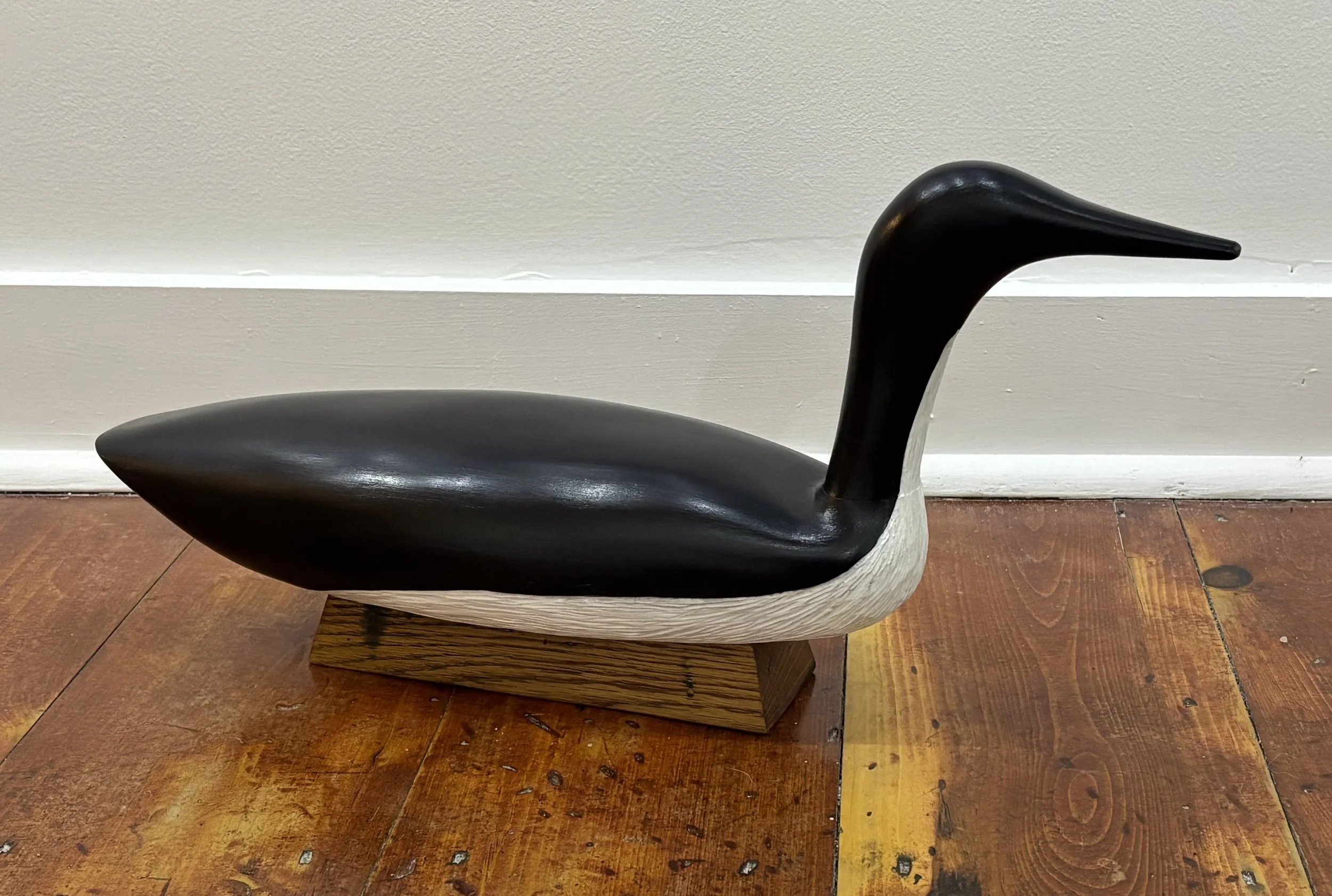 "Eric" original wood carving, 22"L x6" Wx 10.5"H, $550.00