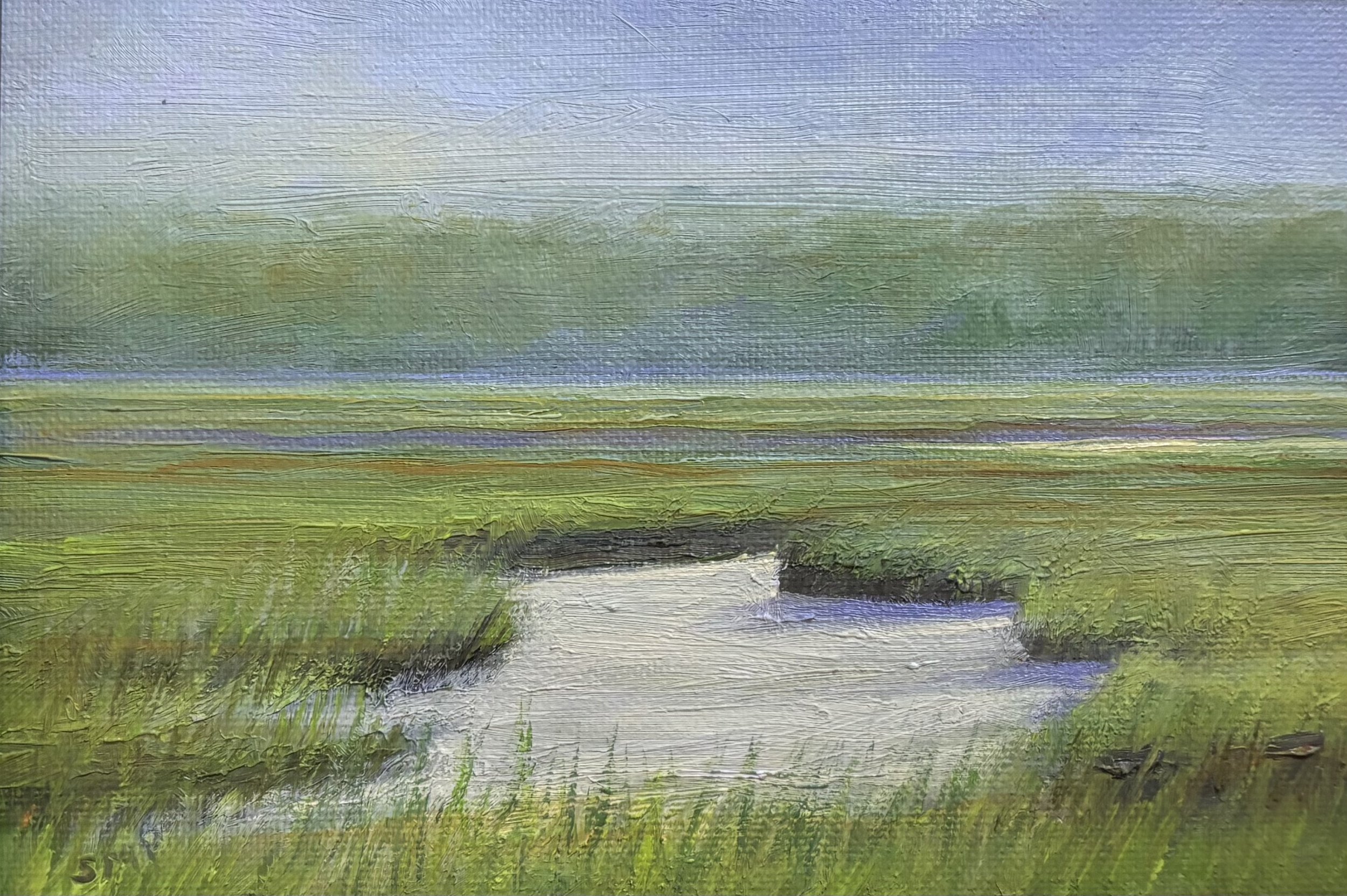 "September Color II" original oil 5"x7" $385.00