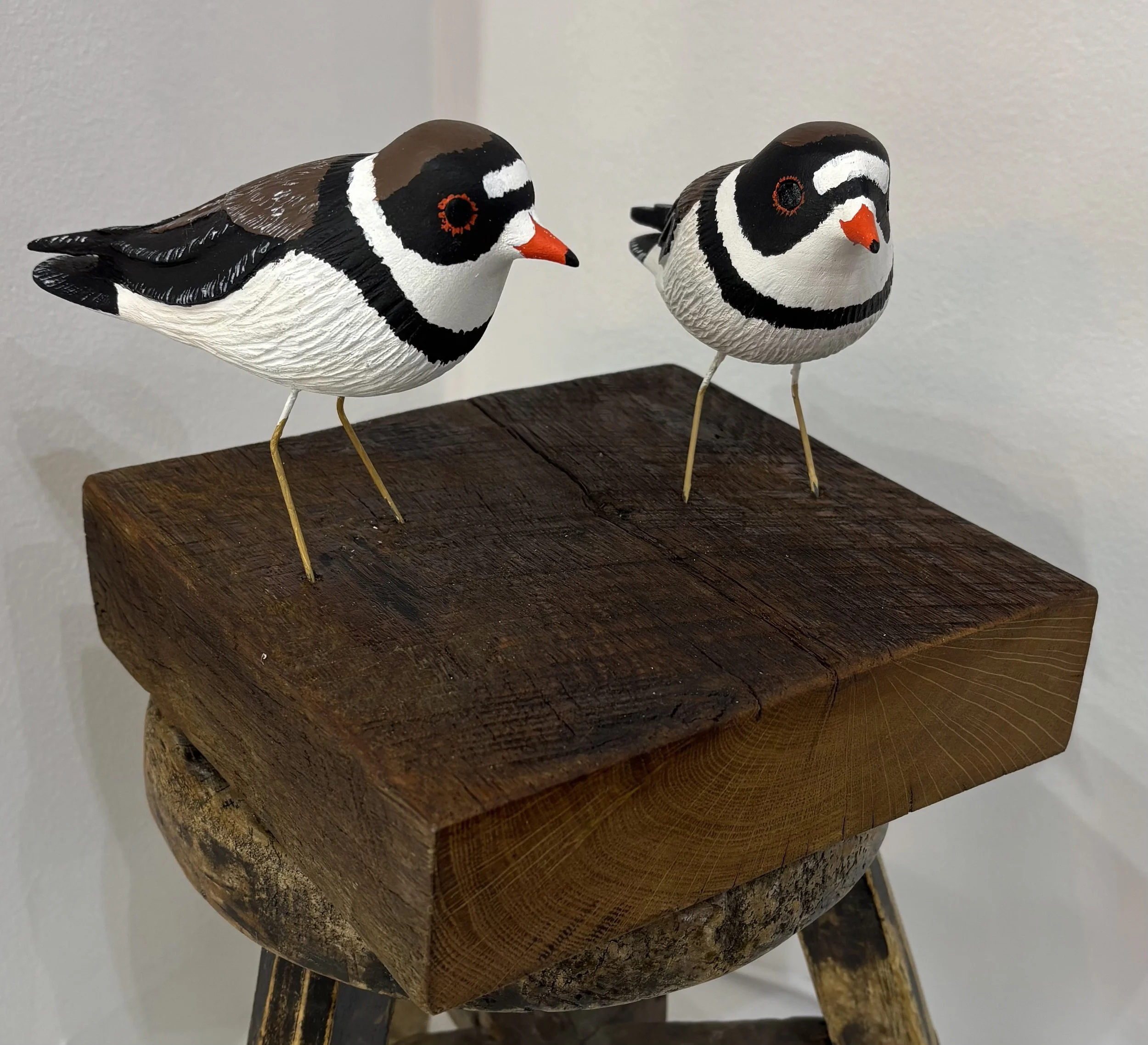 "A Couple" original wood carving, 7"(L)x8"(W)"x7"(H), $350.00