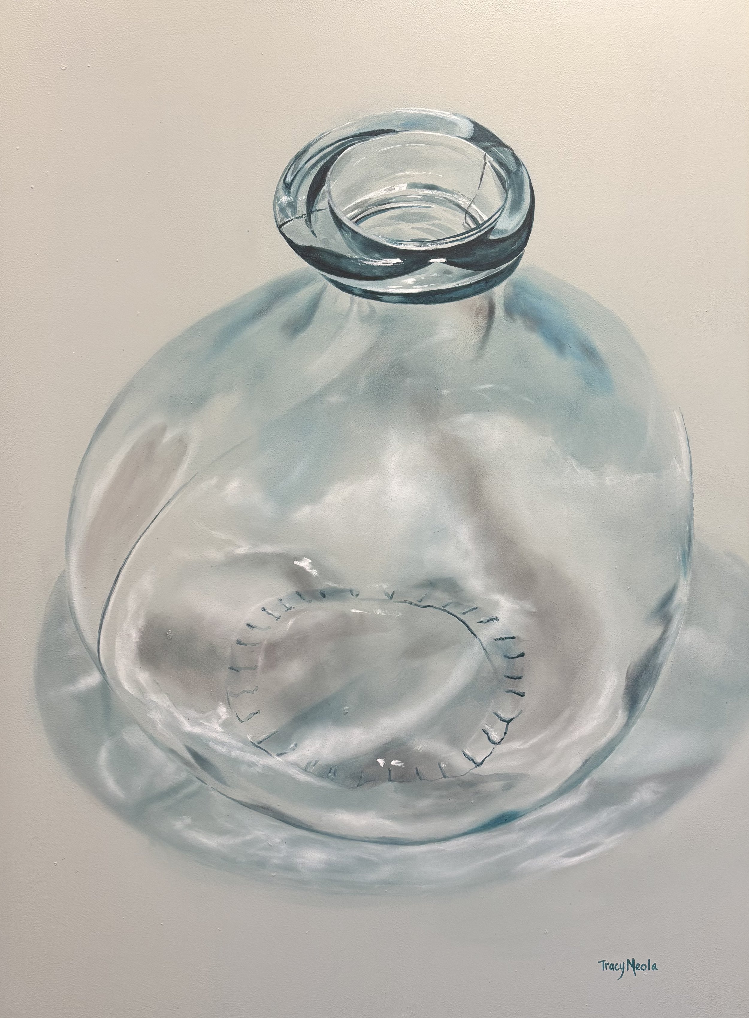 "Light Filled Vase" original oil, 18"x24", $850.00