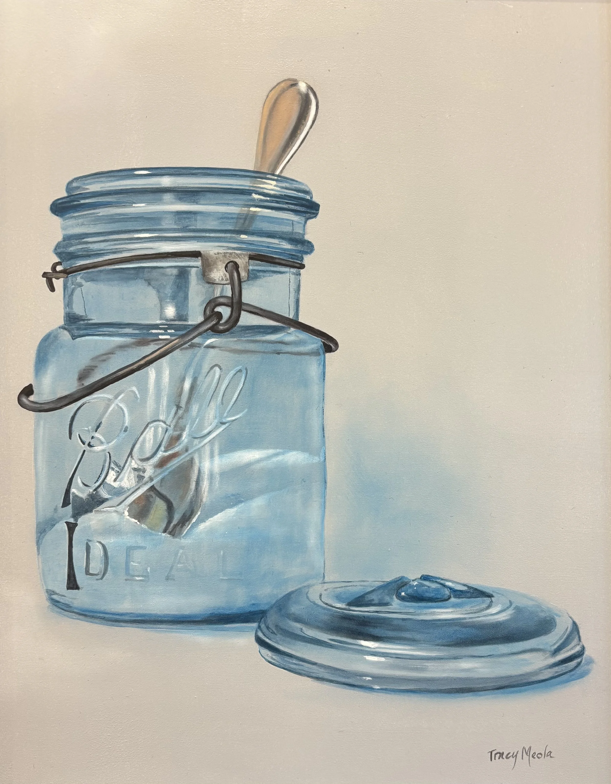 "Sugar Jar" original oil, 11"x14", $700.00