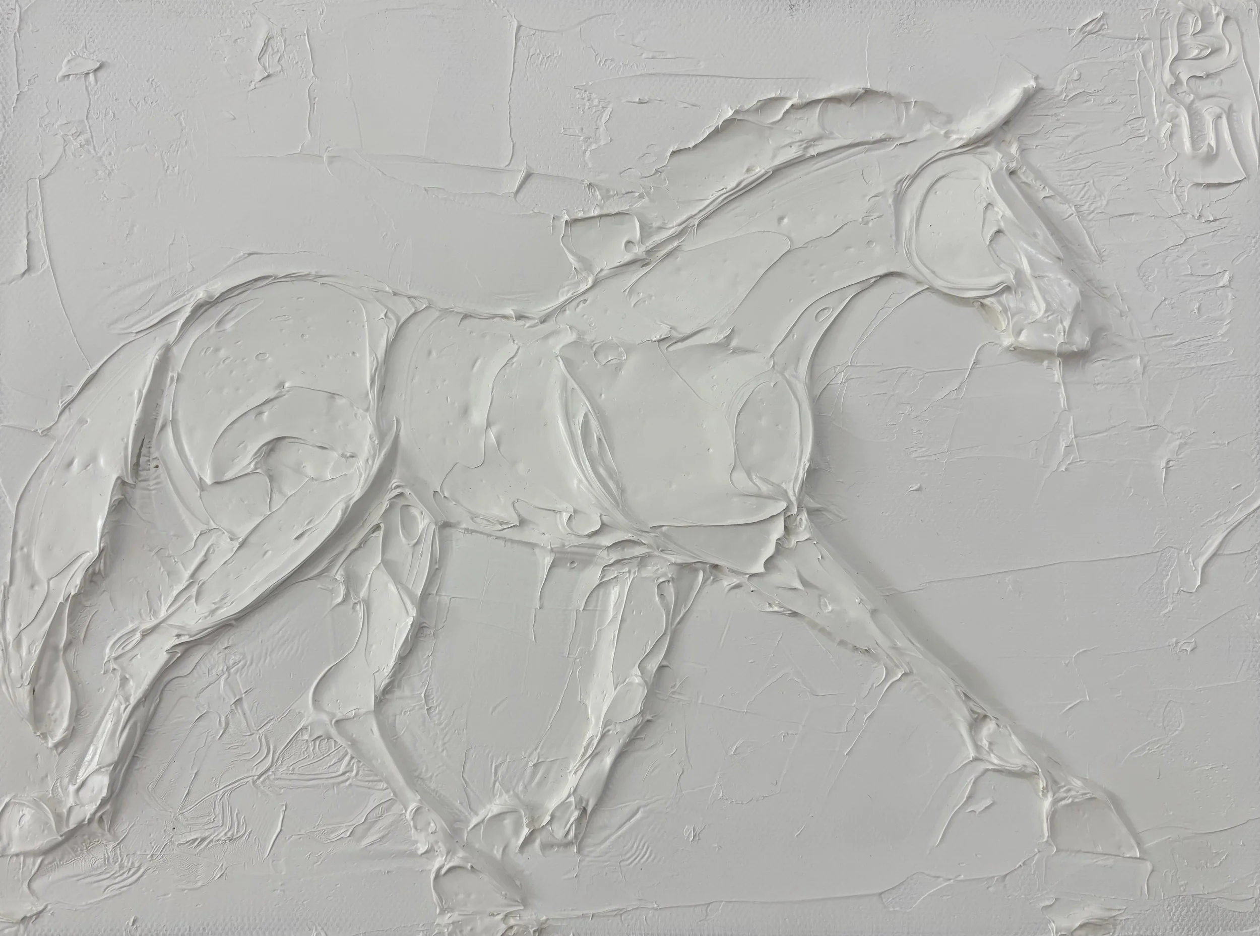 sculpted oil, 9"x12", $1400.00