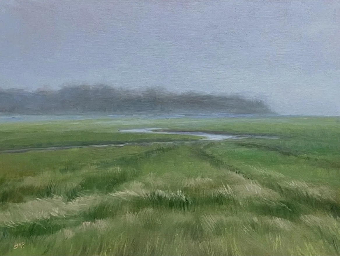 "Fog Rolling In" original oil 12"x16" $1800.00