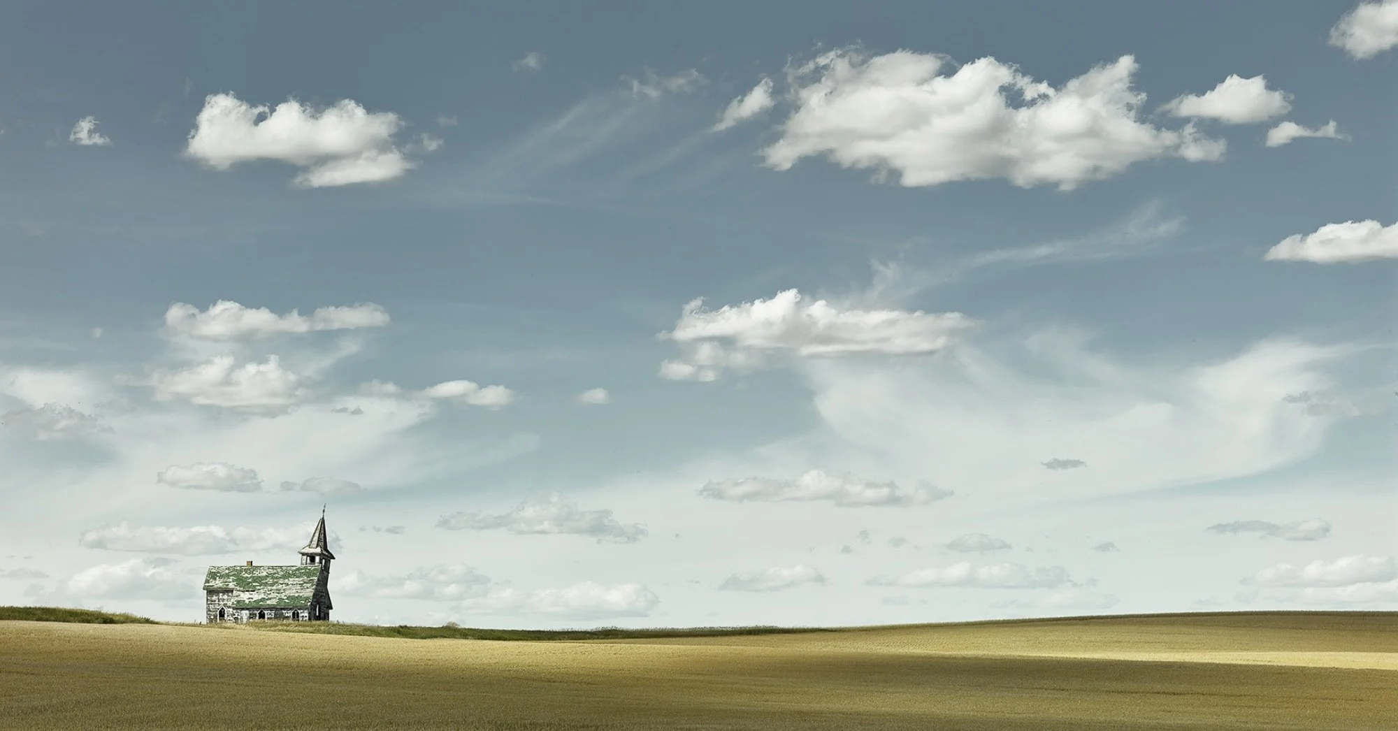 "Dakota Prairie Church 3" Contact gallery for sizes and prices 