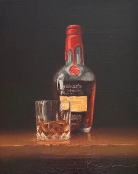 "Make Your Mark" original oil, 8" x 10", $500.00