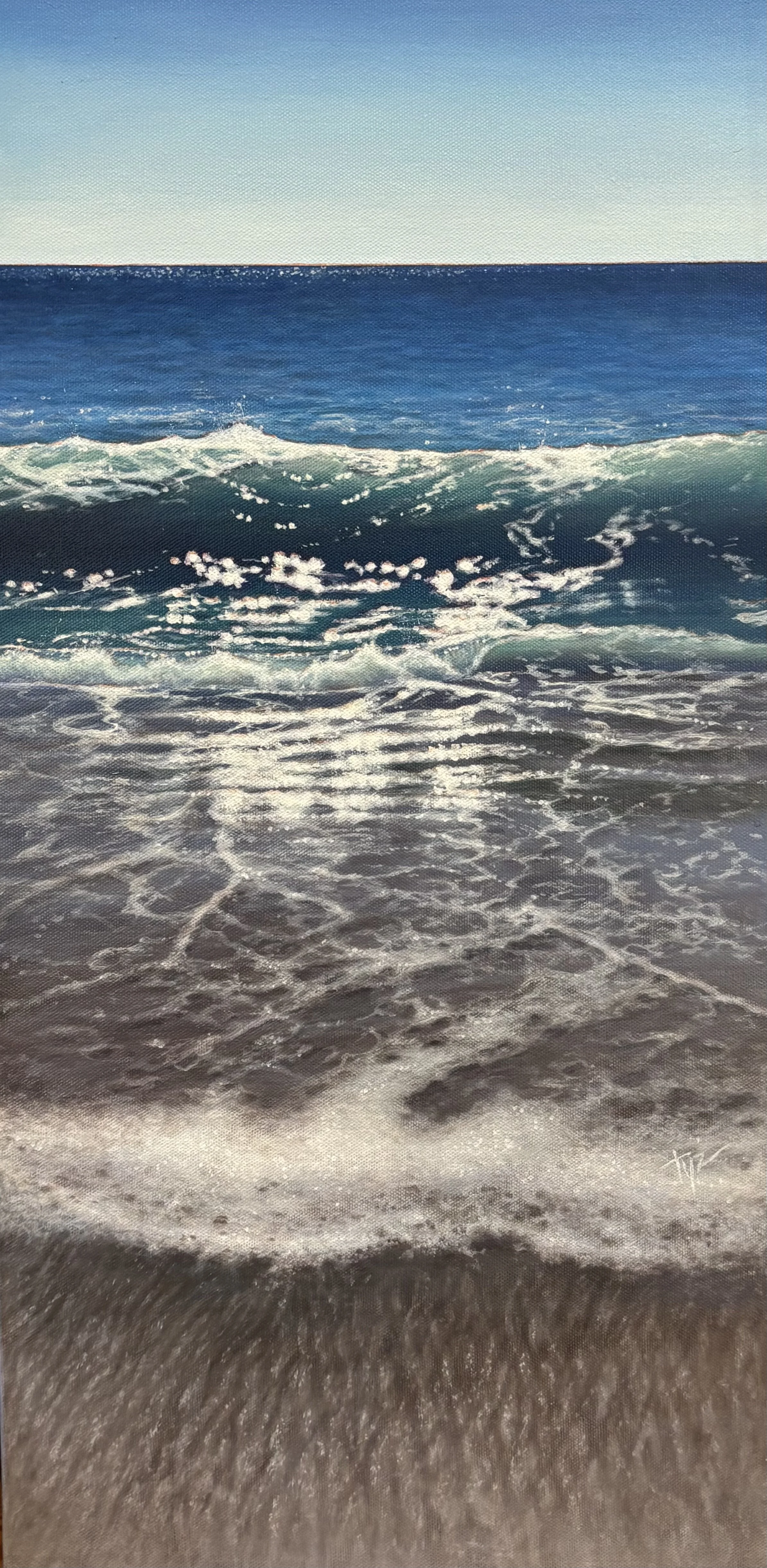 "Shiny Things" original oil, 12"x24", $1950.00