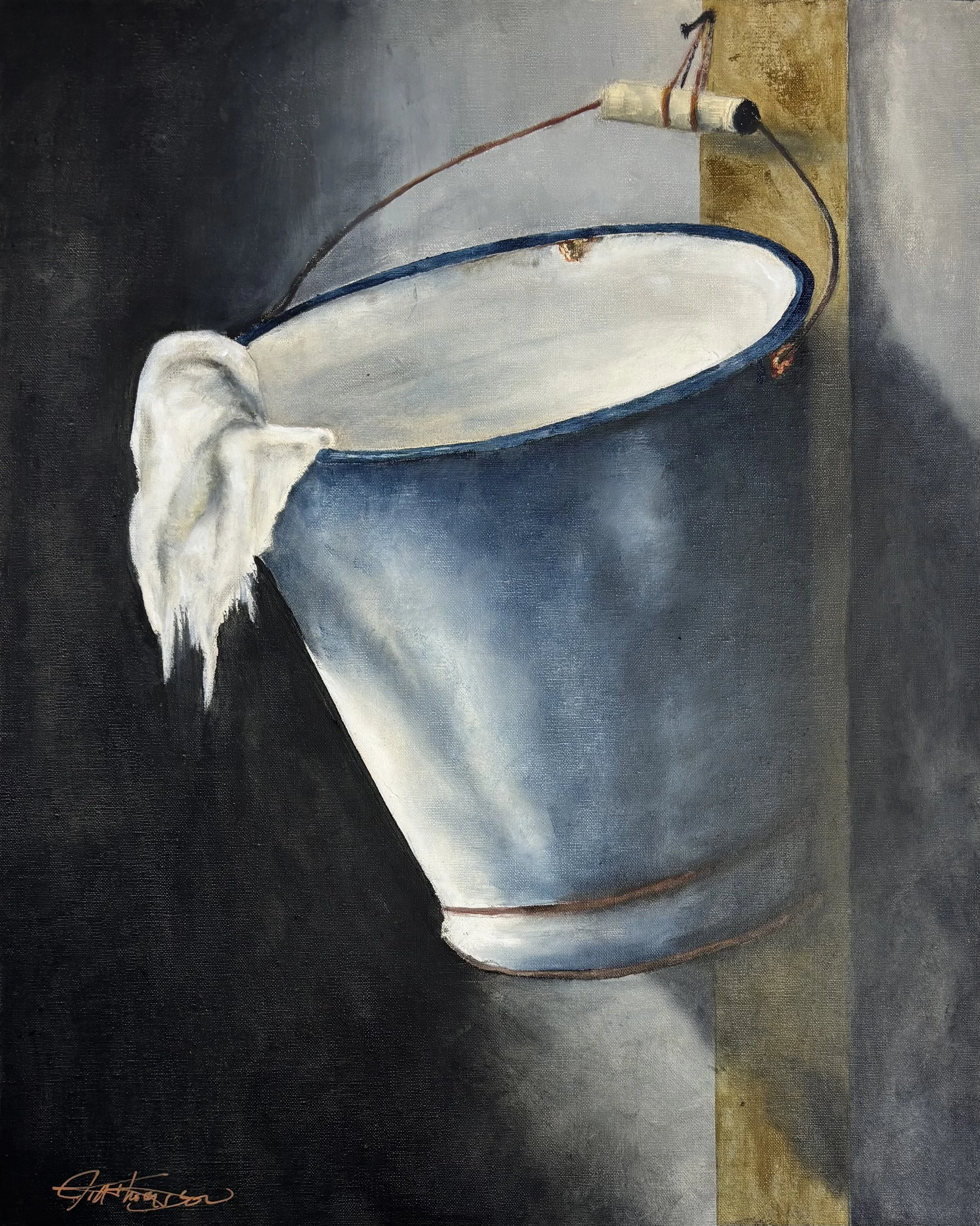 "Patience" original oil, 16"x20", $700.00