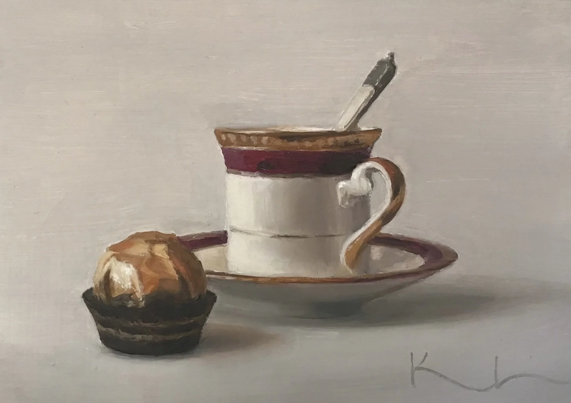 "Ciao, Bella", original oil, 5"x7", $300.00