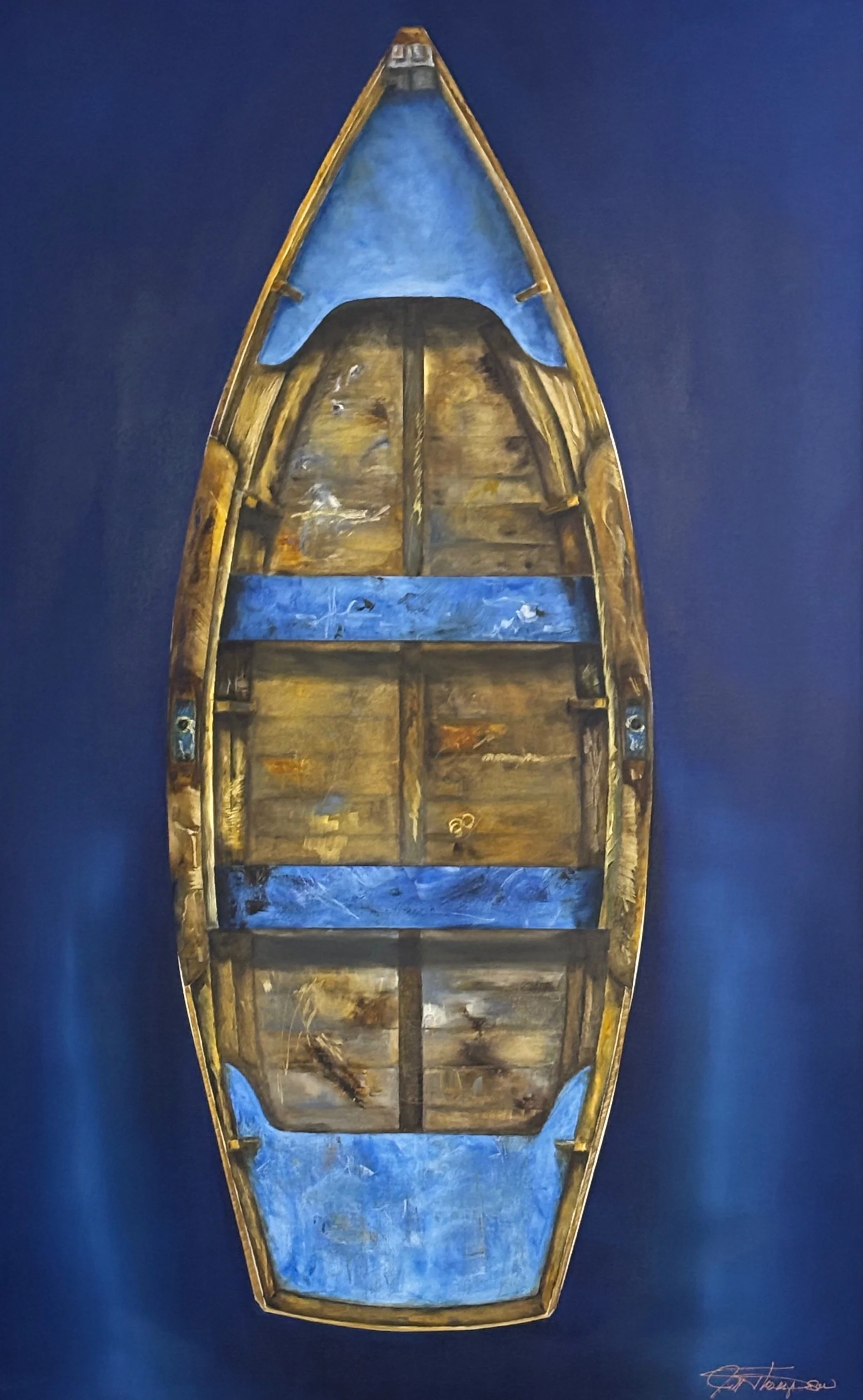 "Float On" original oil, 30"x48",  $2700.00