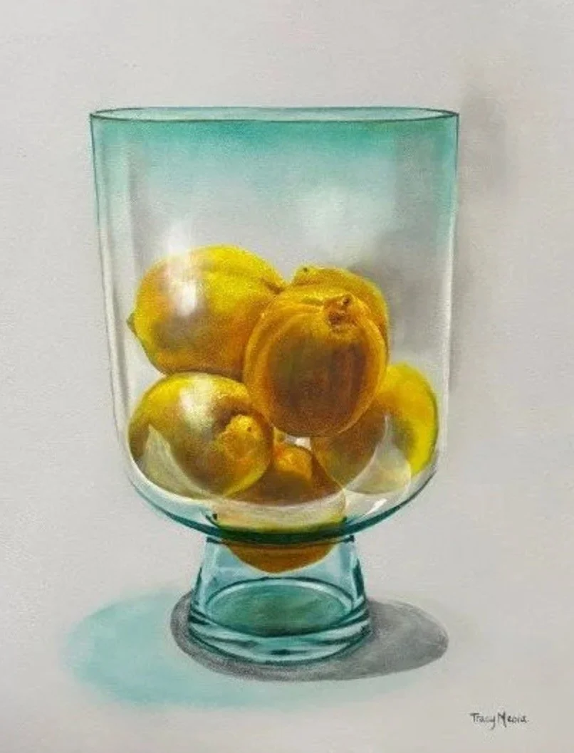 "Lemon Trifle" original acrylic, 11"x14", $600.00