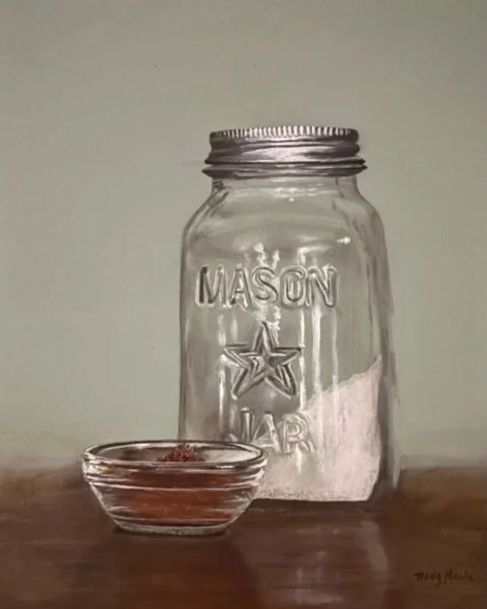 "Cinnamon & Sugar" original acrylic, 8"x10", $400.00