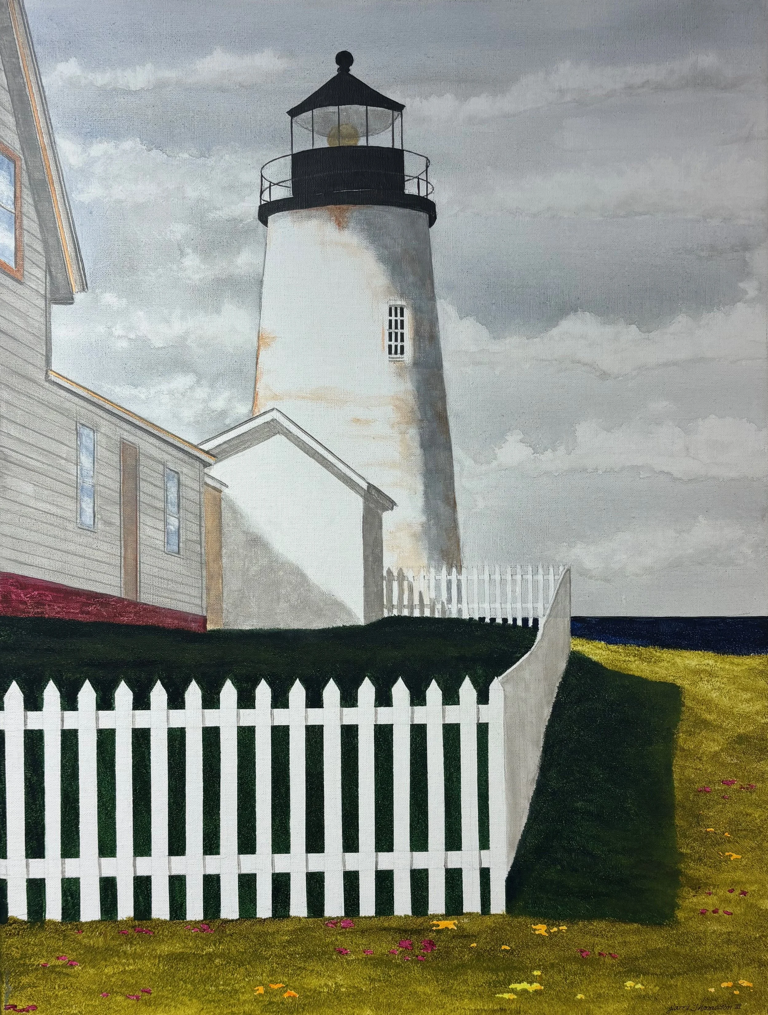 "Pemaquid" original acrylic, contact gallery for more information