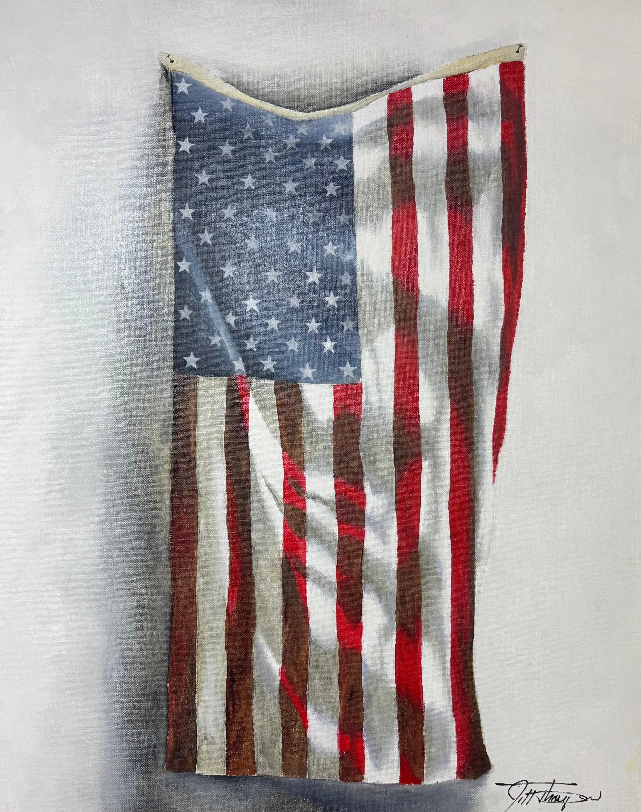 "New Day" original oil, 16"x20" contact gallery for more information