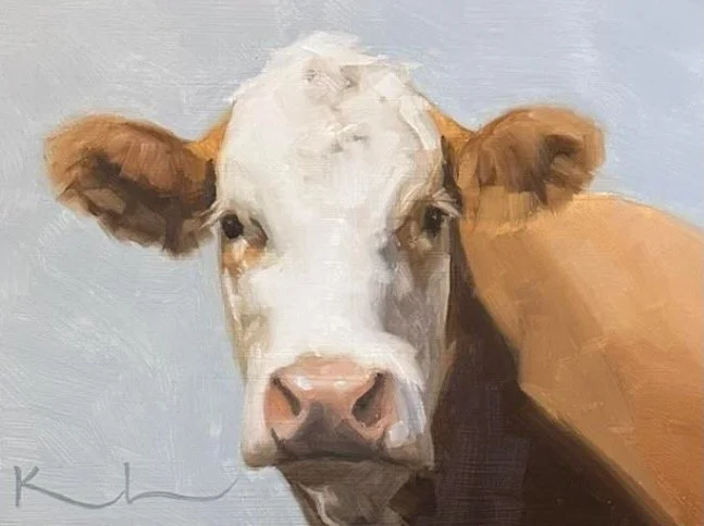 "Maisie", original oil, 5"x7", contact gallery for more information
