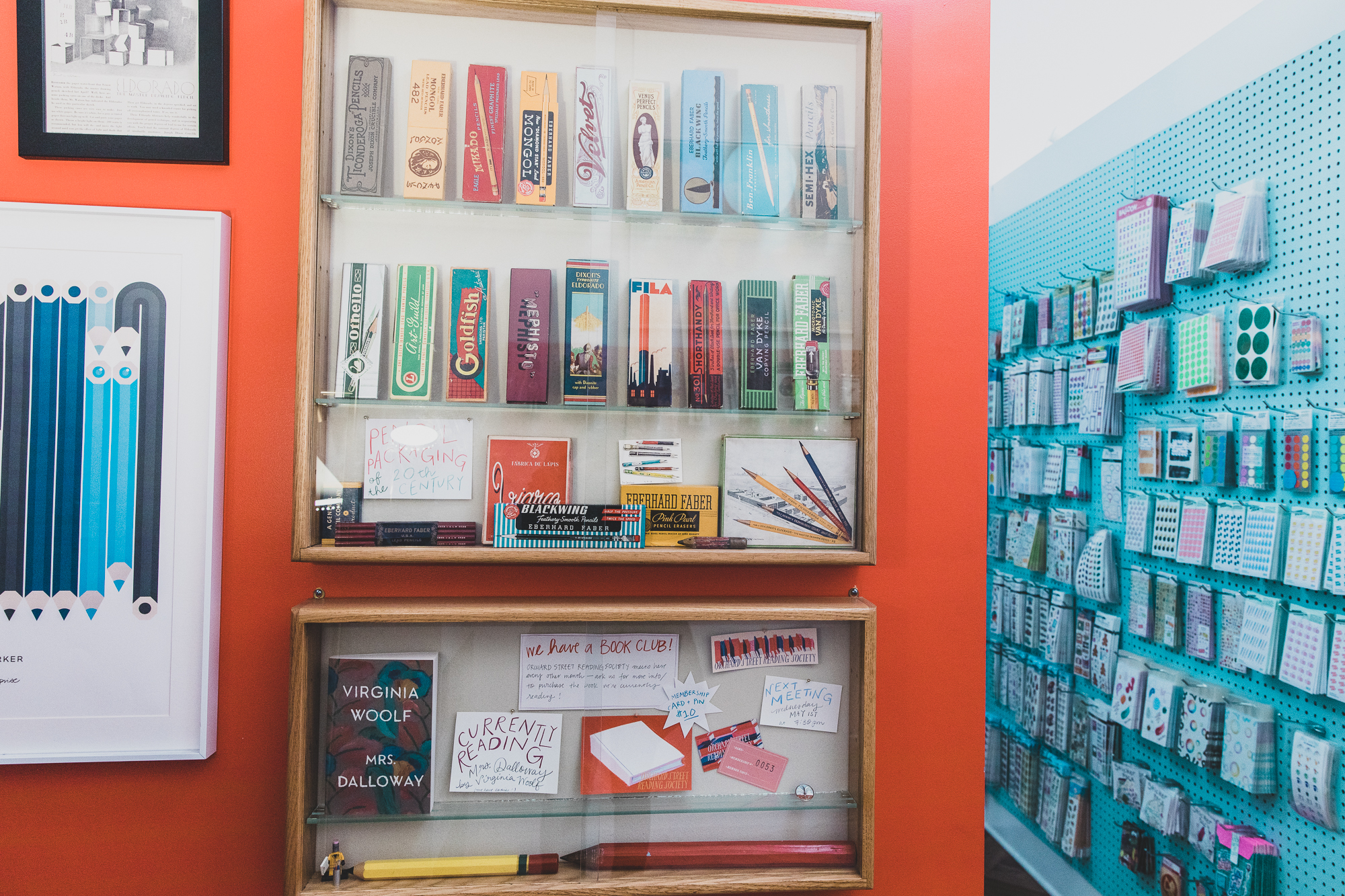 The sticker room!