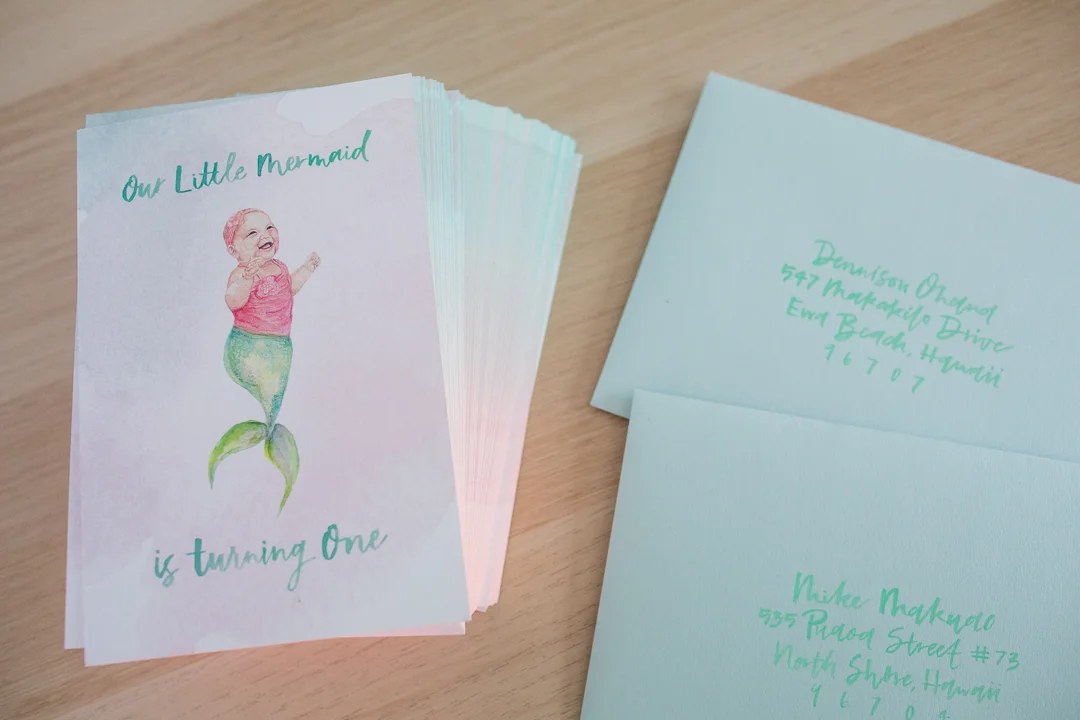 Zoe's 1st Birthday Invites