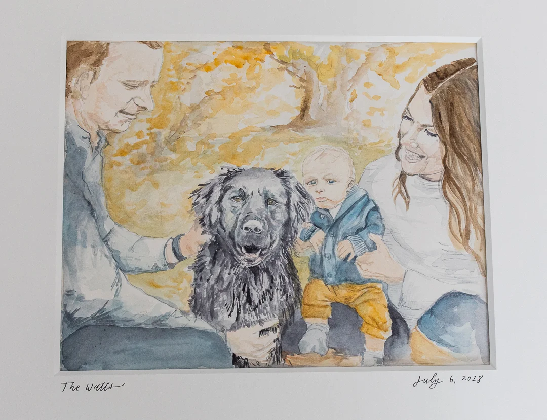 Watercolor only