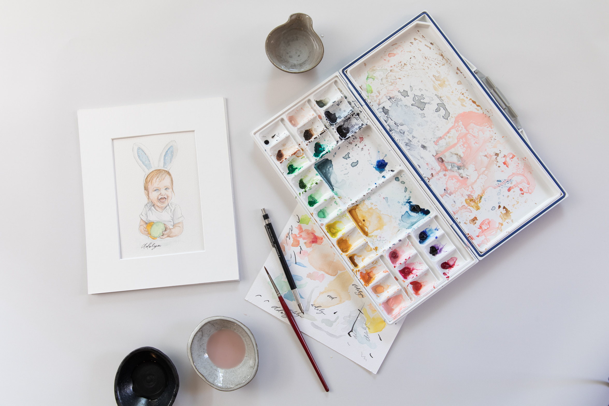 Watercolor only
