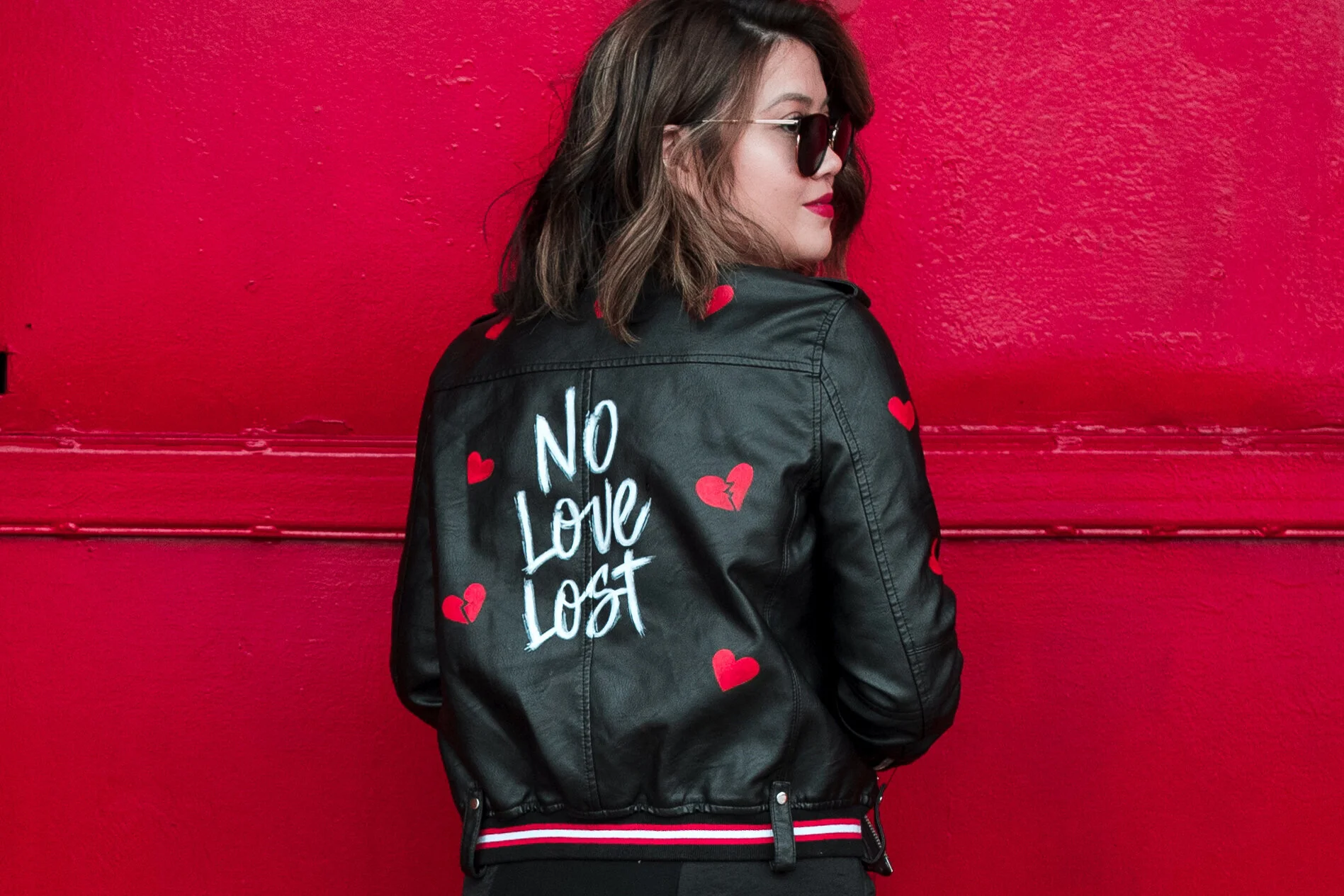 Limited Edition 'No Love Lost' Moto Bomber