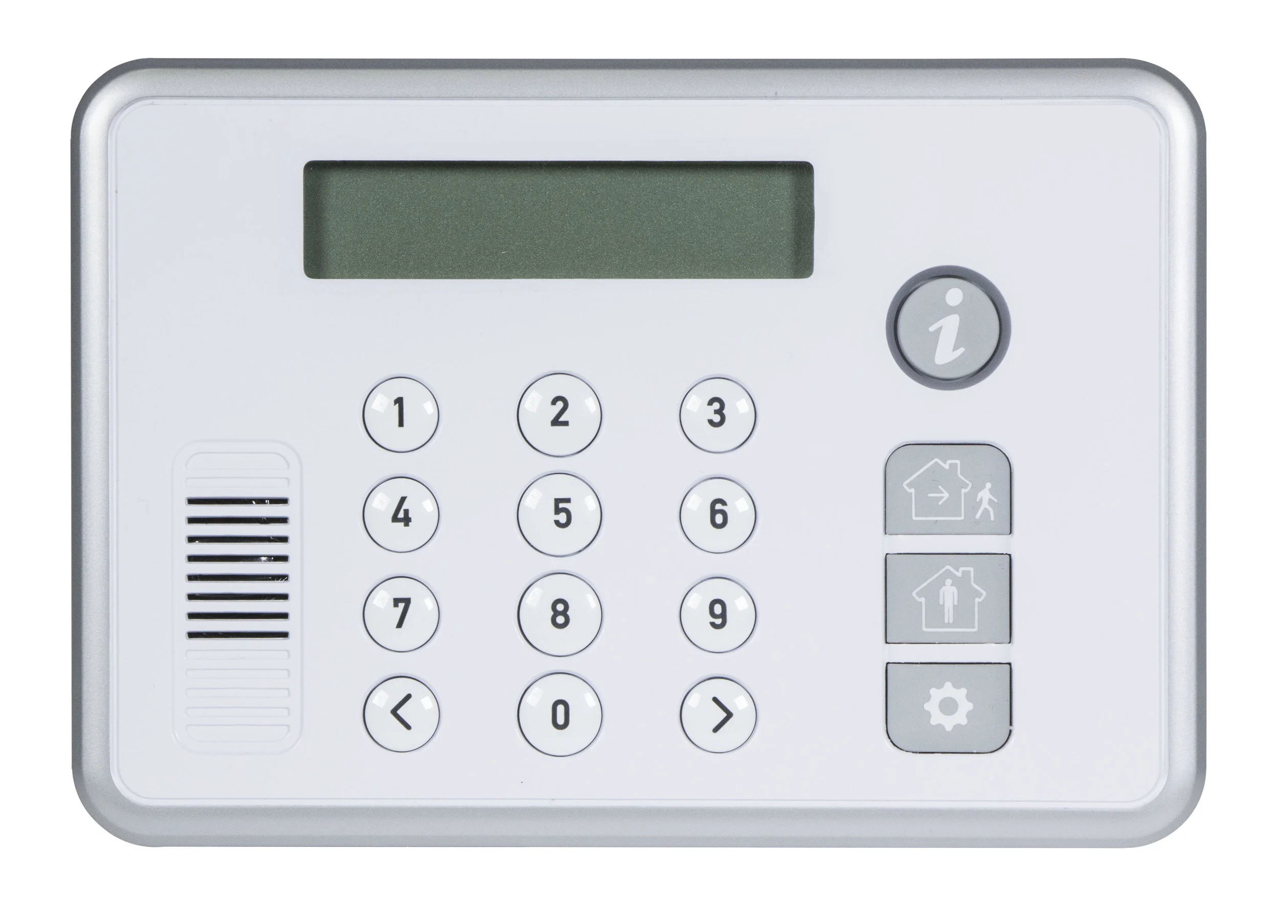 Keypad with sounder and communicator built-in