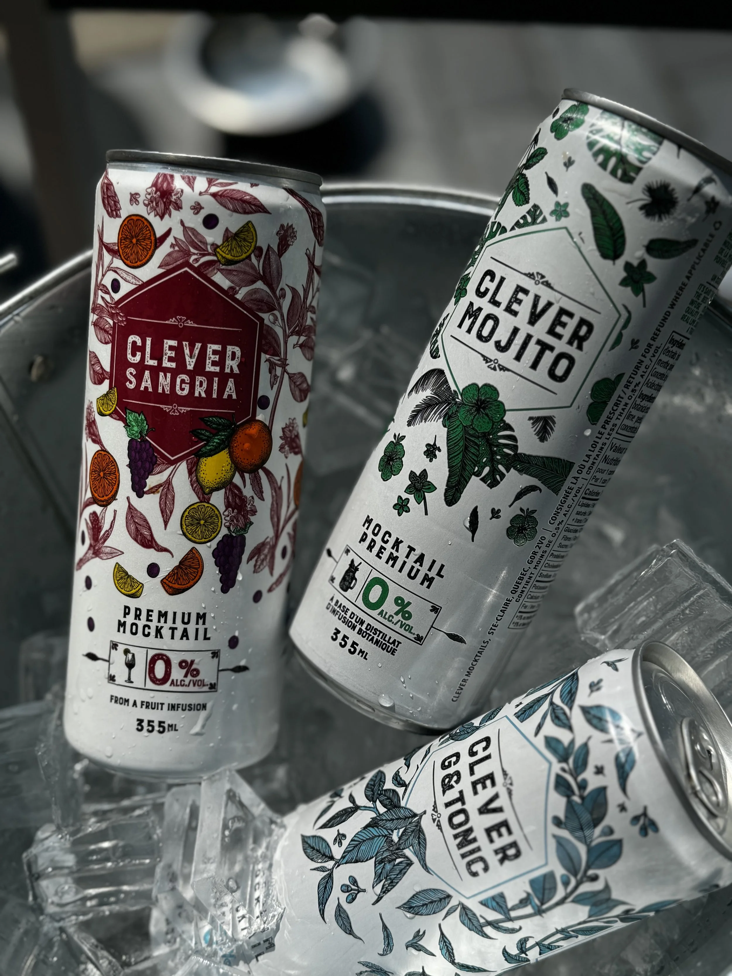 CLEVER Mocktails - 355mL
