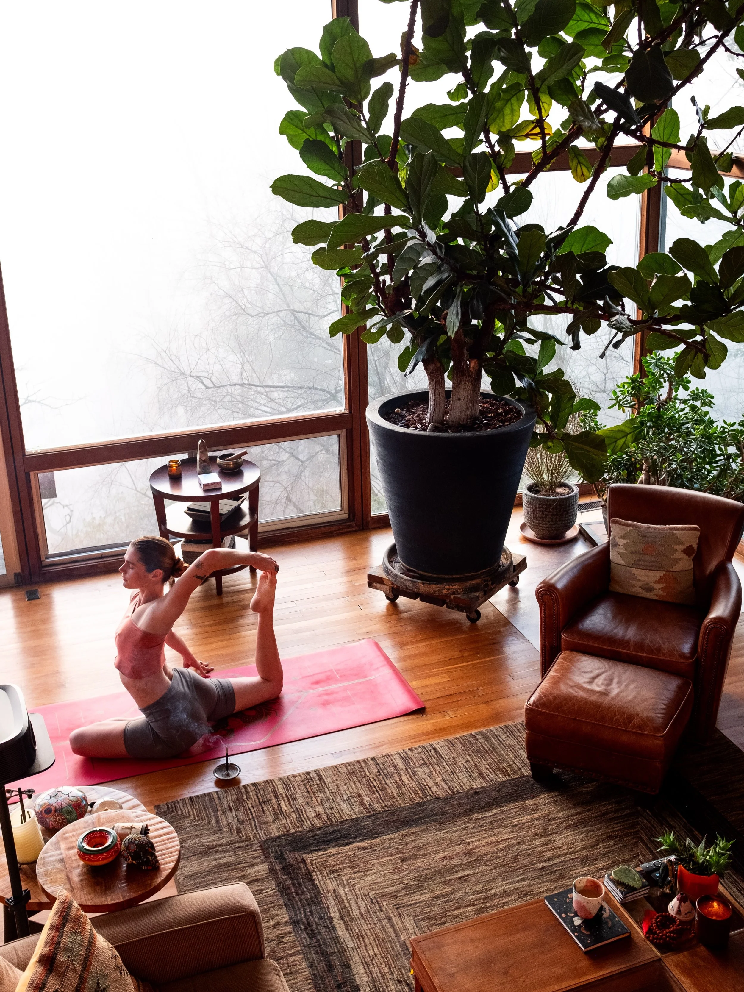 In home with Marika 🌬️

Documented in her stunning home on a foggy morning, drenched with so much love. The most beautiful 70 year old fig tree accompanied our collaboration filling the space with endless inspiration 💫

Photos | @anamariagarcia_ 
M