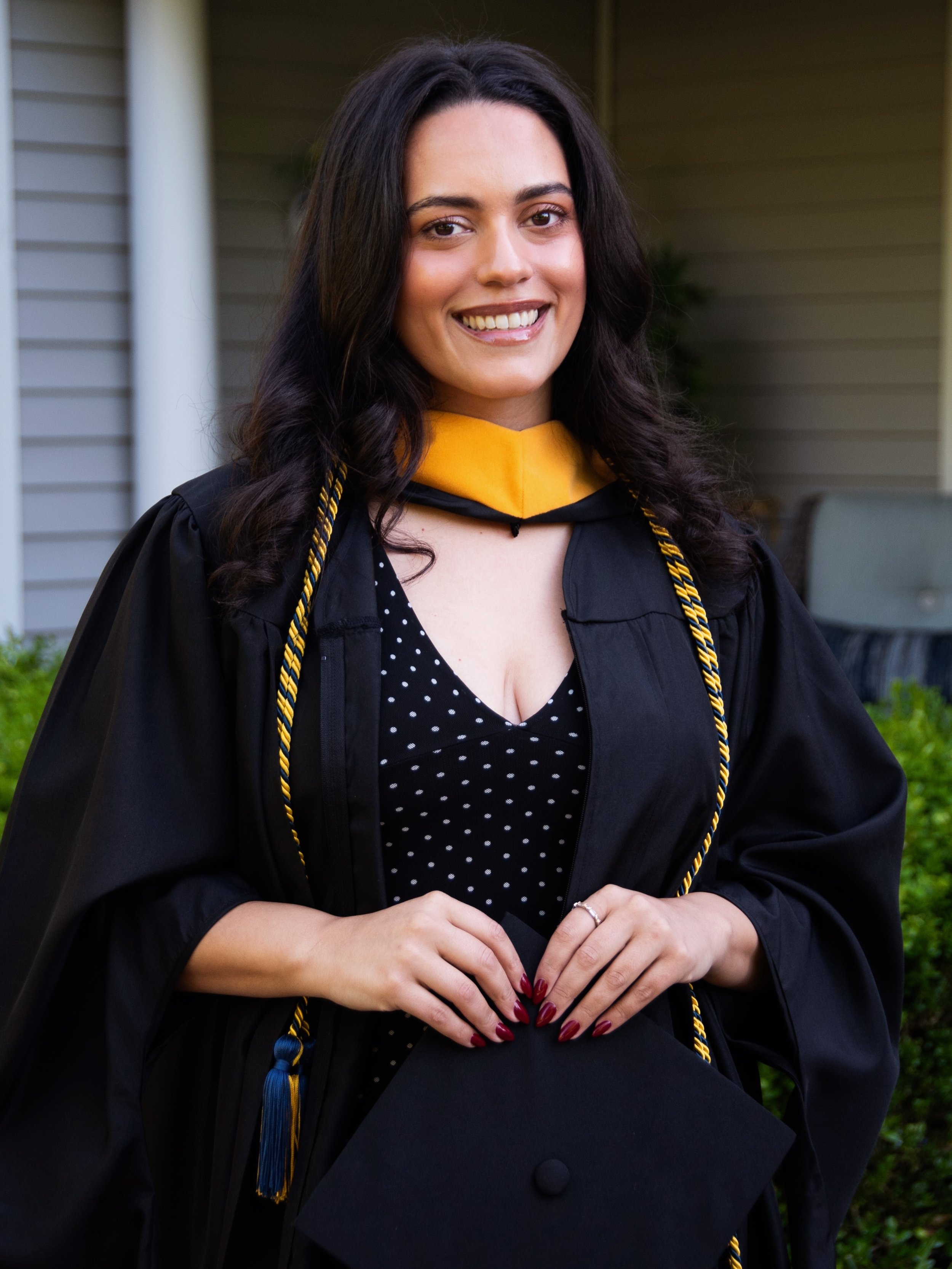This master&rsquo;s degree is a reflection of every prayer, sacrifice, late night, and word of encouragement from the people who stood beside me. Special THANK YOU mom &amp; dad for the limitless support. 🤍

This achievement belongs to all of us! 🎓