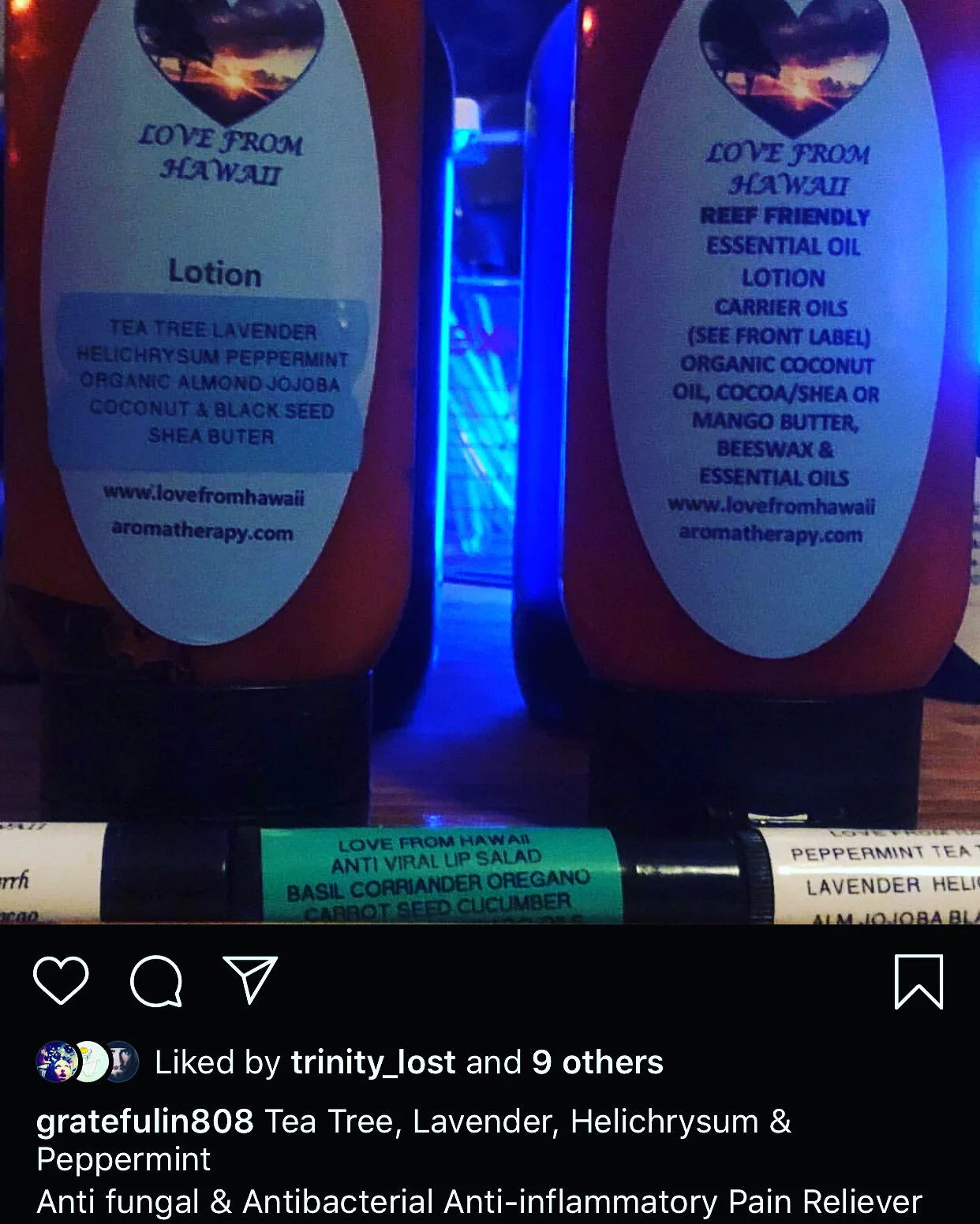 4 OZ Essential Oil Lotion