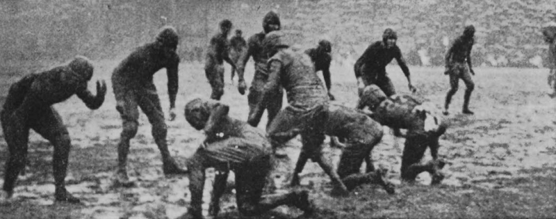 Muddy conditions vs Miami (UC Libraries)