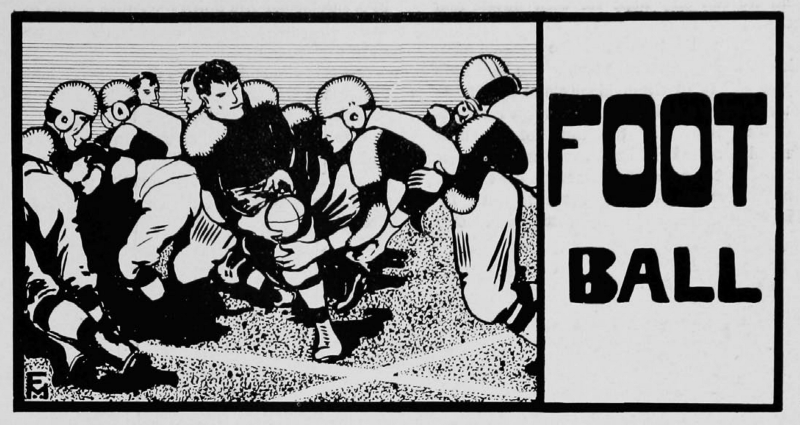  1906 UC football illustration (UC Libraries) 