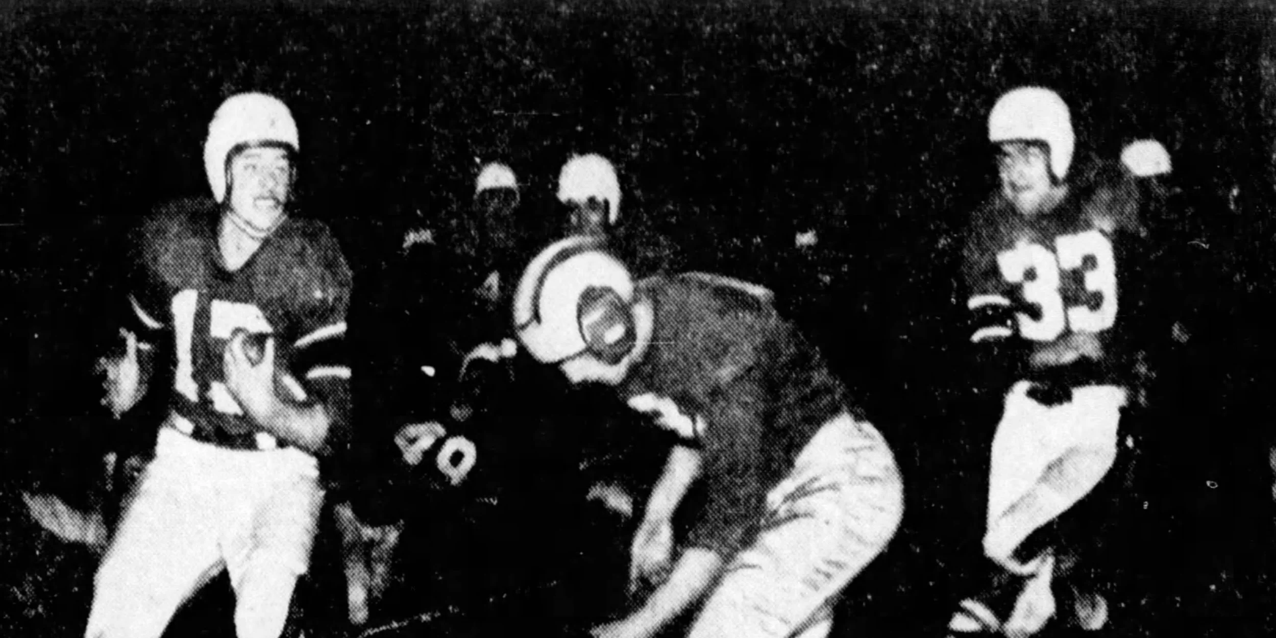Bearcats vs Bobcats, 1946 (Enquirer)