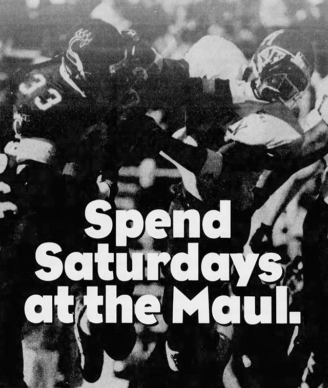 The 1997 Bearcats football season ticket ad was awesome.